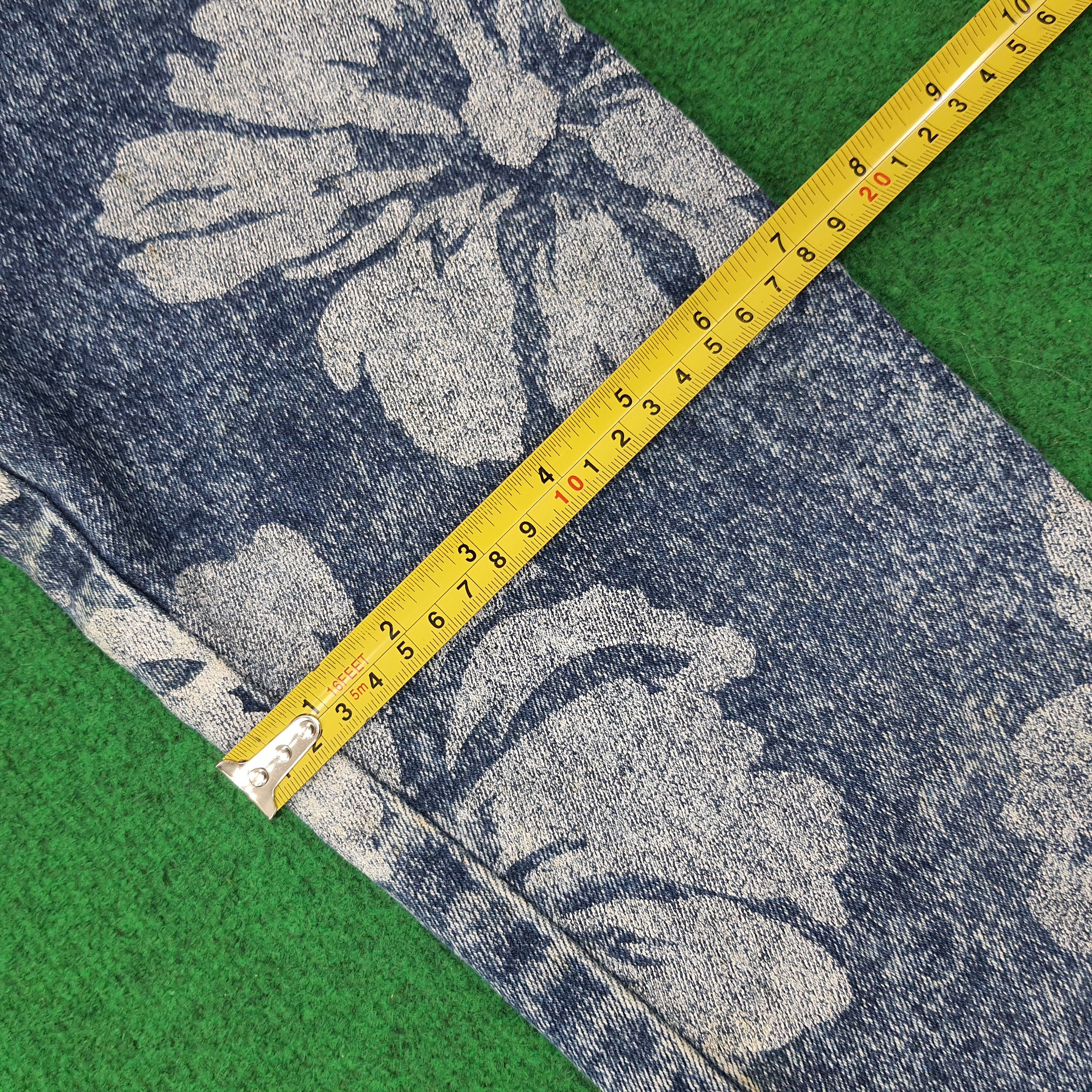 Japanese Brand Vinatge Ryu Sports Full Art Jeans C258N26 Size 23" - 12 Thumbnail