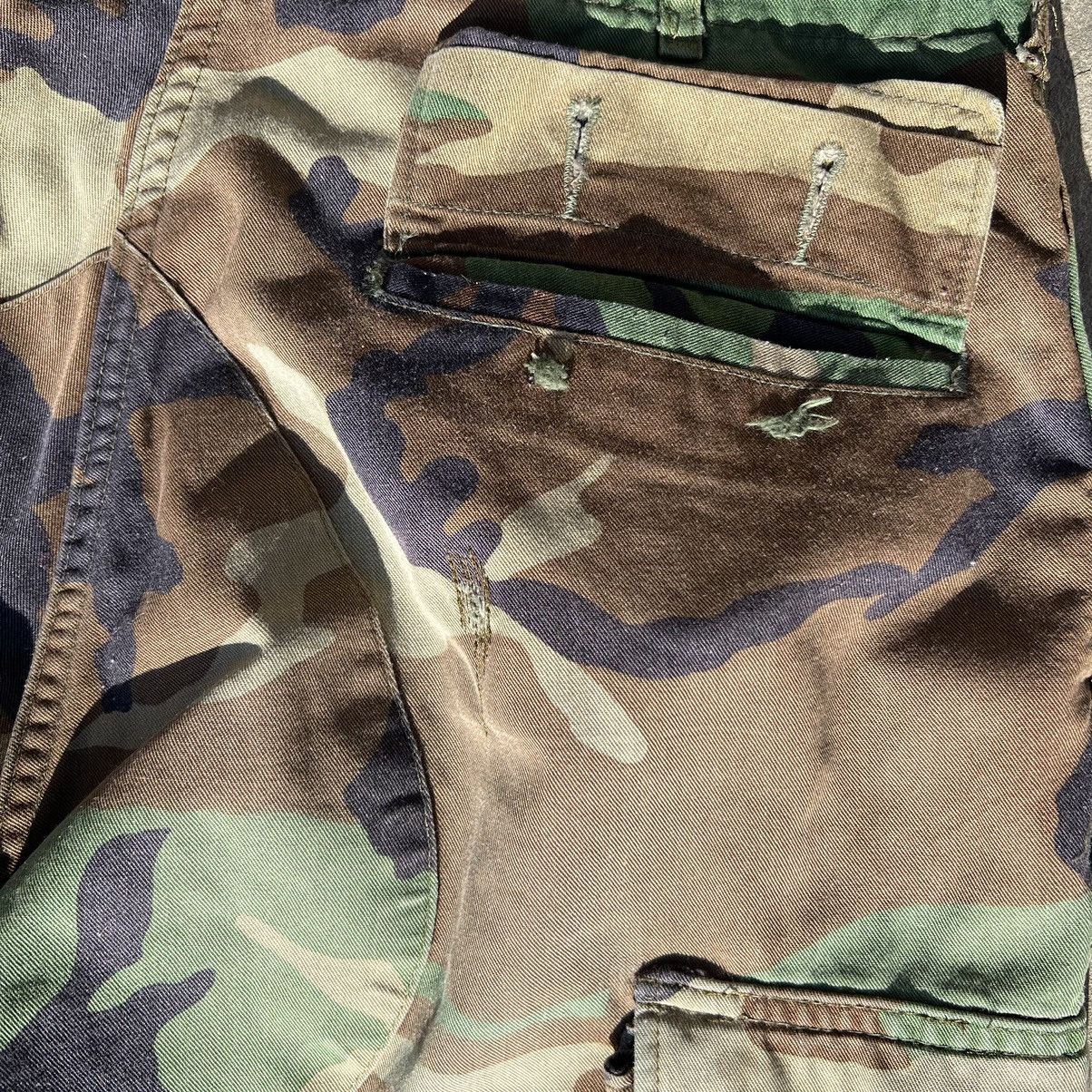 Other Distressed Camo Cargo Utility Pants Size US 28 / EU 44 - 9 Thumbnail