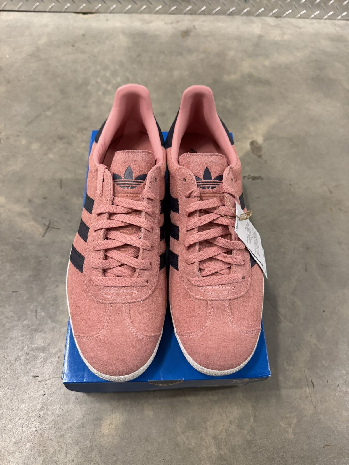 Adidas Adidas Gazelle Pink Black Size 9.5 Size US 9.5 / EU 42-43 - 4 Thumbnail