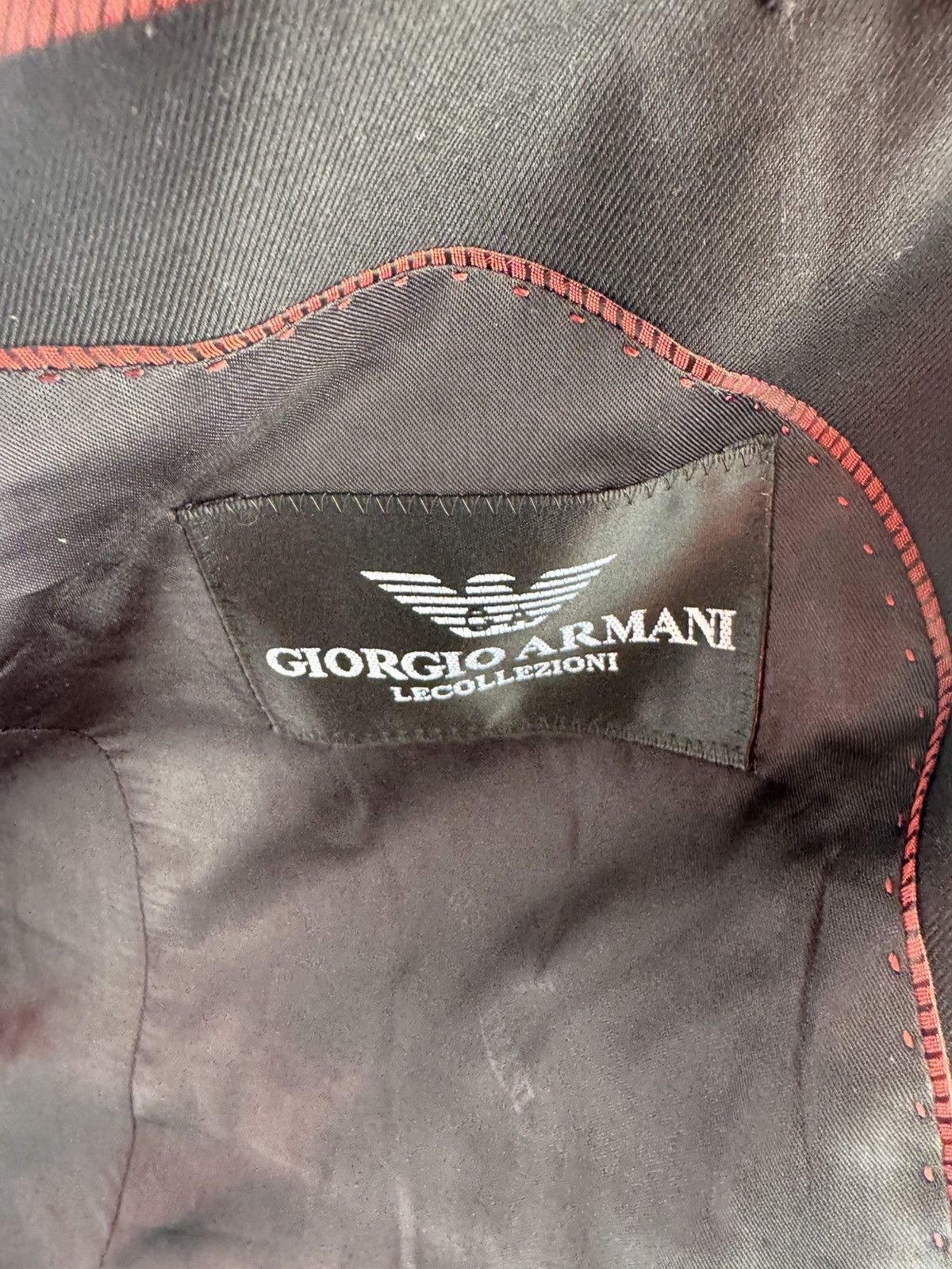 Giorgio Armani Suit 52 black