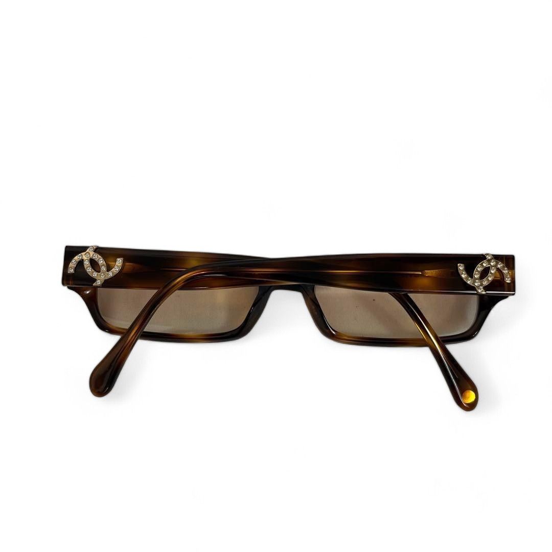 Chanel Chanel - Vintage Leo Print Glasses Brown Size ONE SIZE - 7 Thumbnail