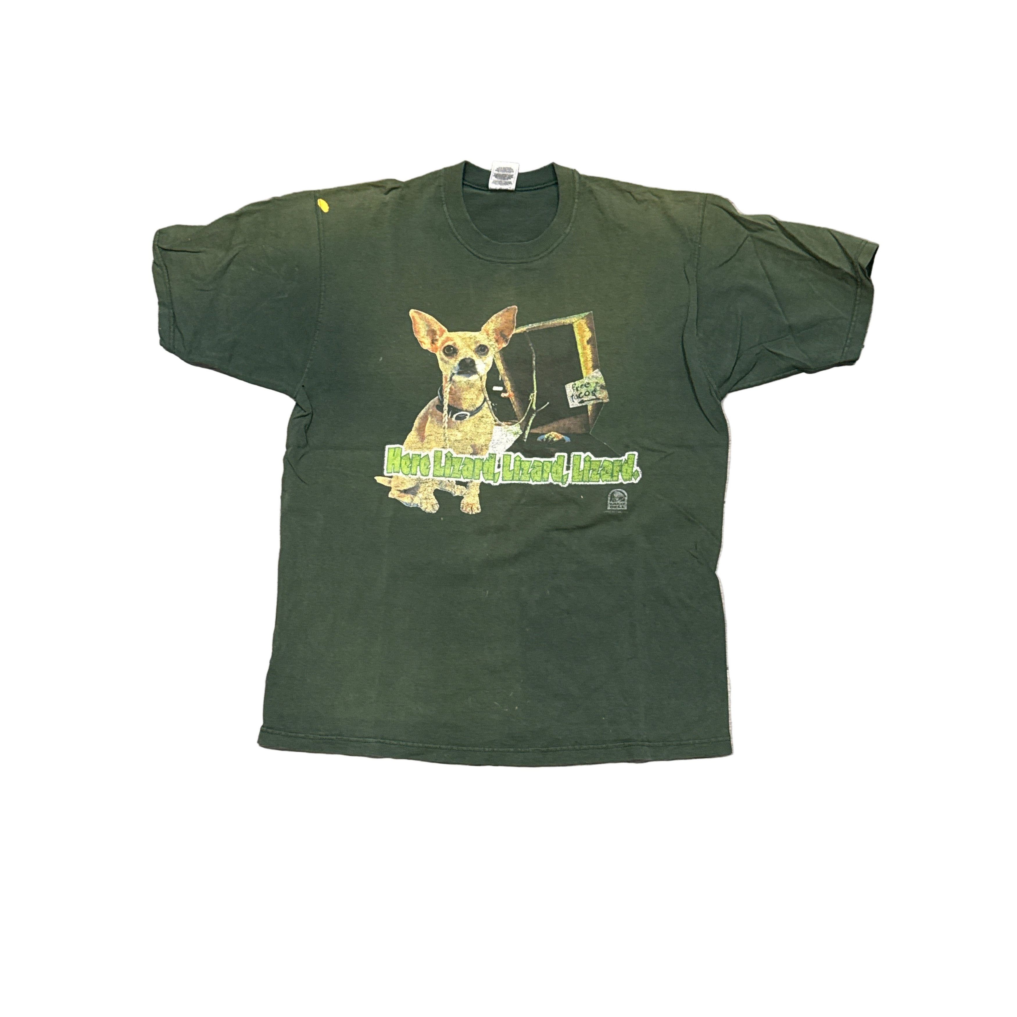 Other 90s Taco Bell Chihuahua Godzilla Bigger Box Promo Faded T-Sh Size US XL / EU 56 / 4 - 1 Thumbnail