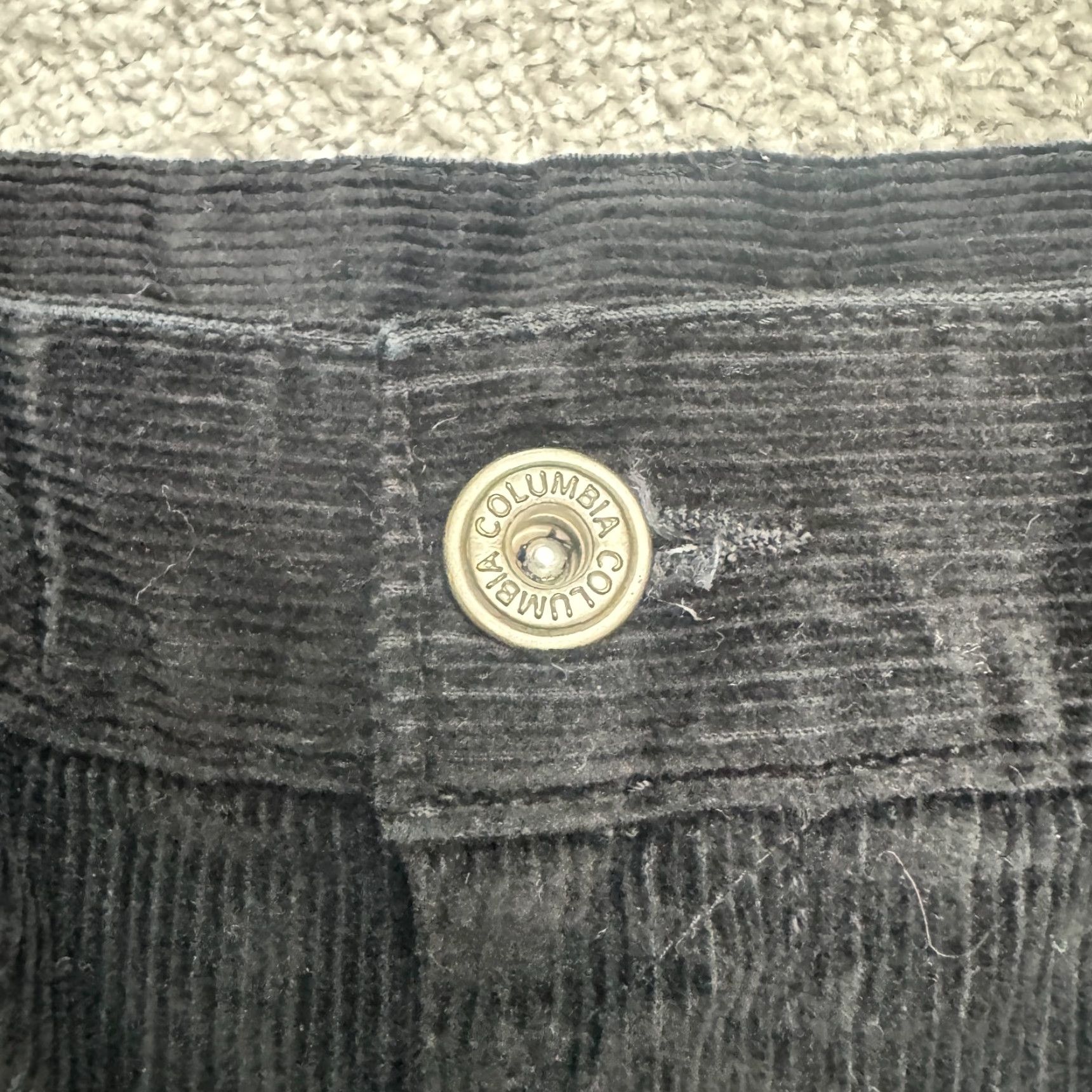 Vintage Columbia Women’s Bootcut Corduroy Pants 6 Black Cotton Mid Rise Classic Outdoor Size 28" / US 6 / IT 42 - 6 Thumbnail