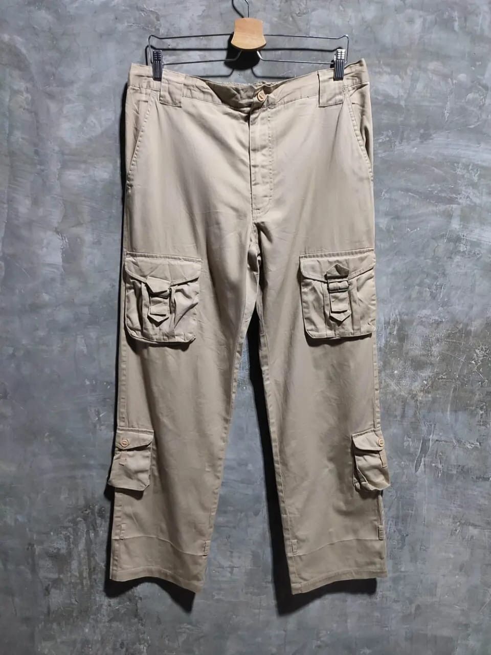 Other Unknown Japanese Multipocket Tactical Cargo Pants Size US 33 - 1 Thumbnail