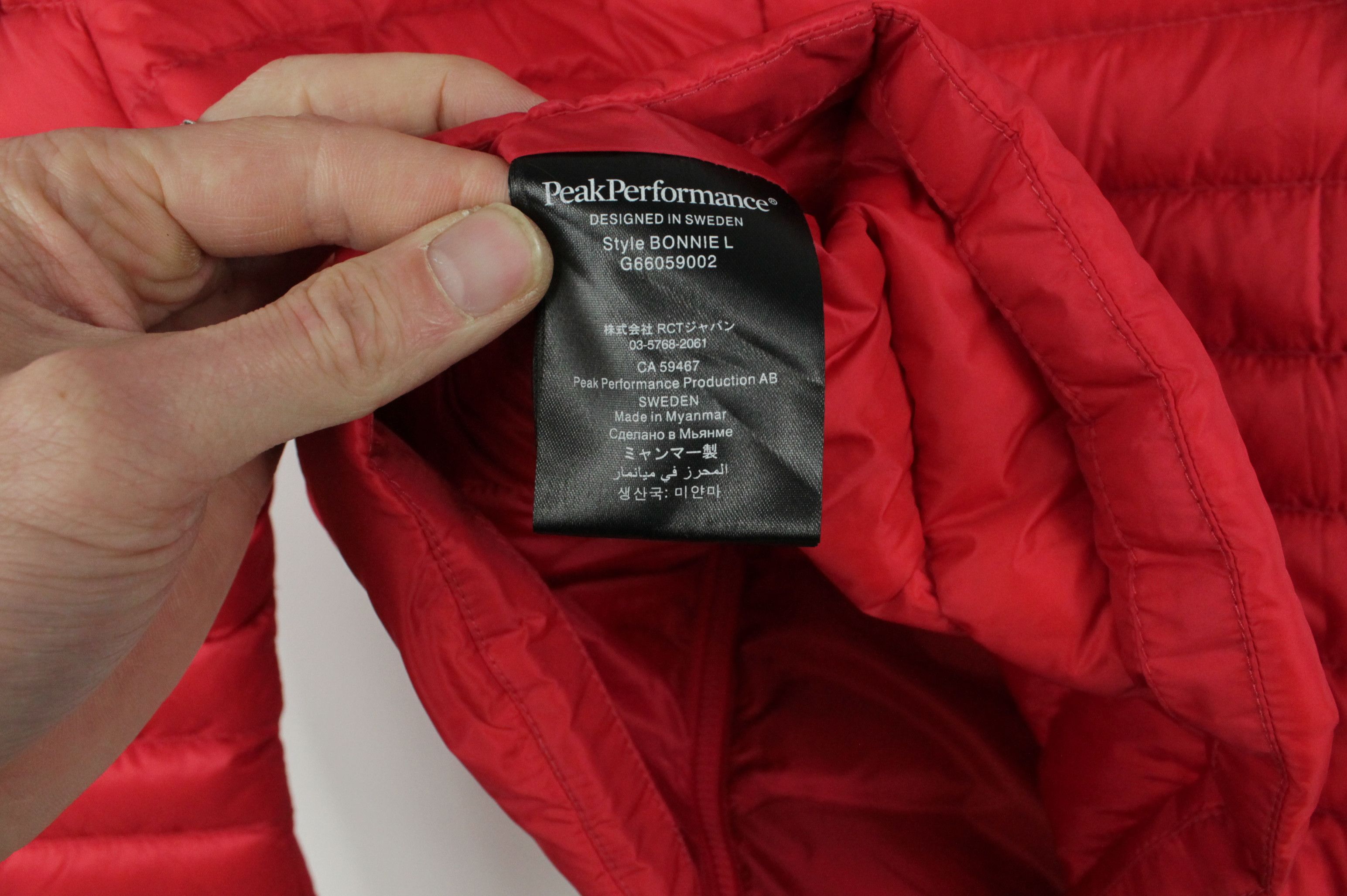 Peak Performance PEAK PERFORMANCE Red Bonnie Down Puffer Jacket Size S / US 4 / IT 40 - 9 Thumbnail