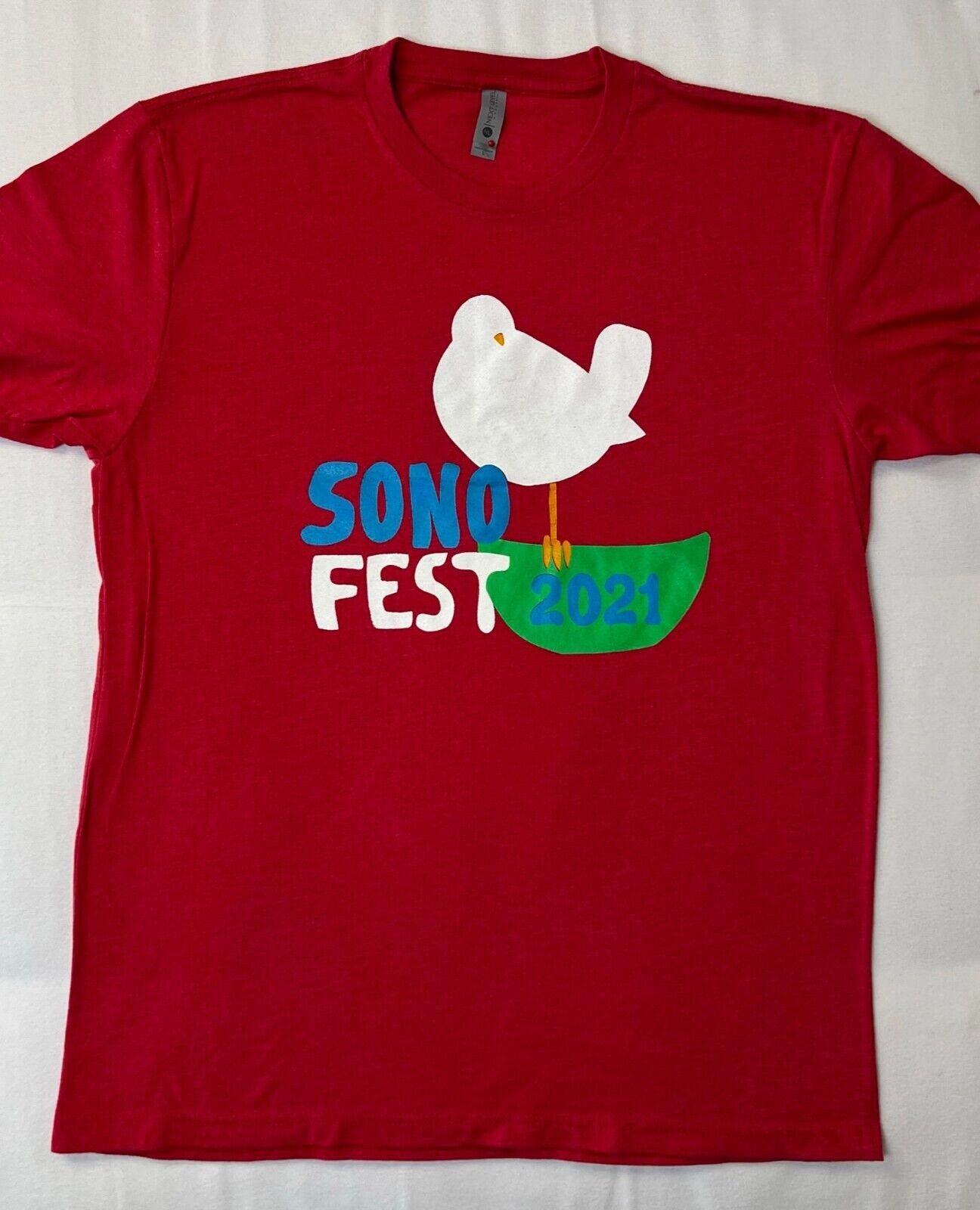 Next Level Apparel SoNo Fest 2021 Festival T-Shirt Bird Adult L San Diego CA Size US L / EU 52-54 / 3 - 1 Thumbnail