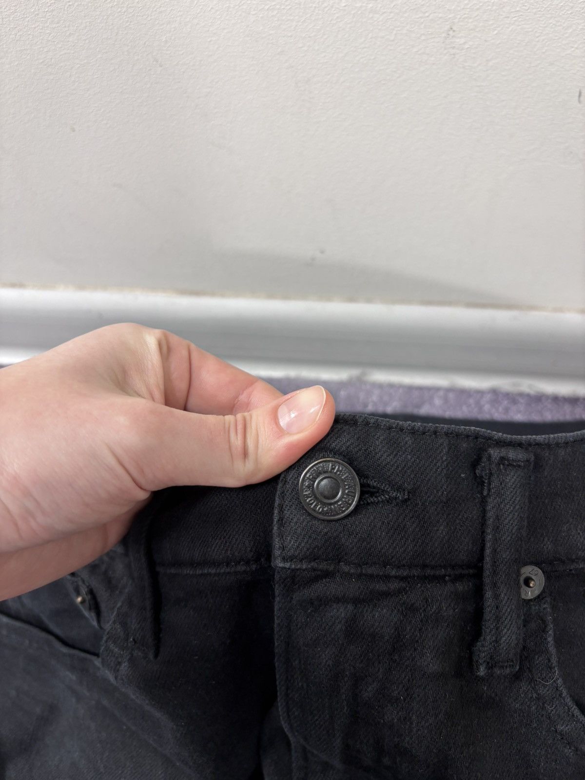 Polo Ralph Lauren Polo Ralph Lauren Men’s Sullivan Slim Black Denim Jeans Size US 31 - 7 Thumbnail