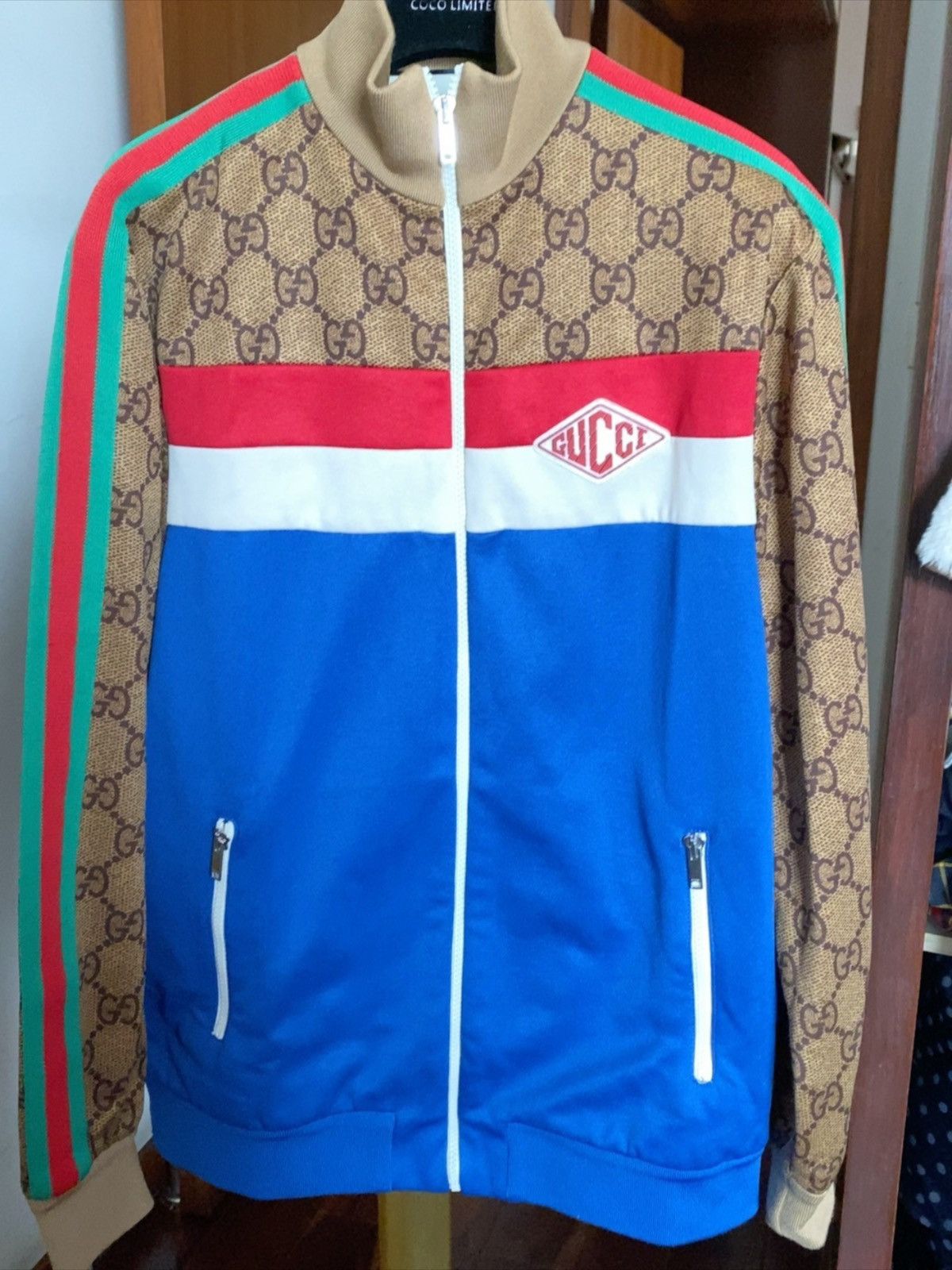 Gucci Gucci blue multi jacket Size US M / EU 48-50 / 2 - 1 Thumbnail