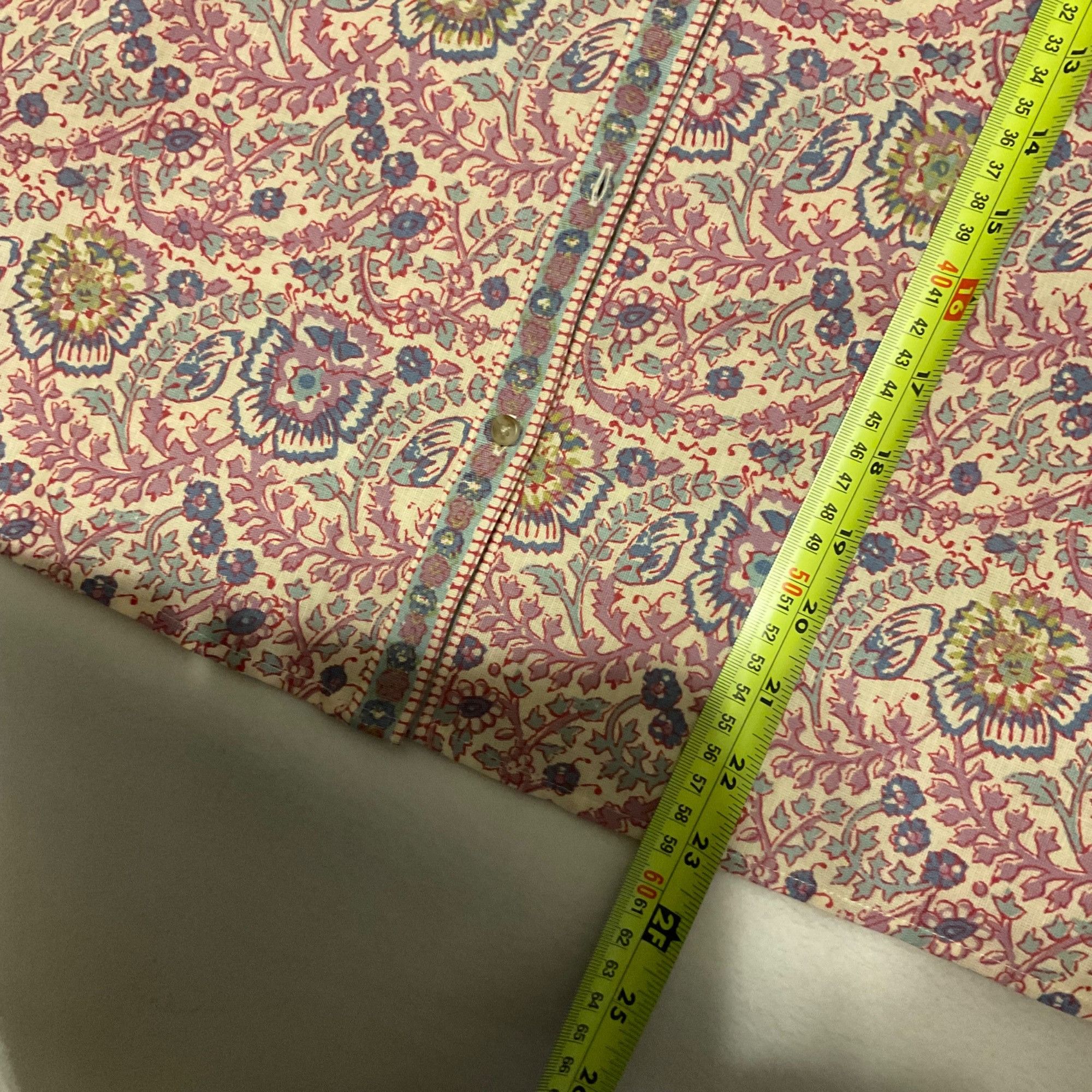Sezane GALA SHIRT sezane X SEA NY Purple pink floral Emilia print l Size XS / US 0-2 / IT 36-38 - 6 Thumbnail
