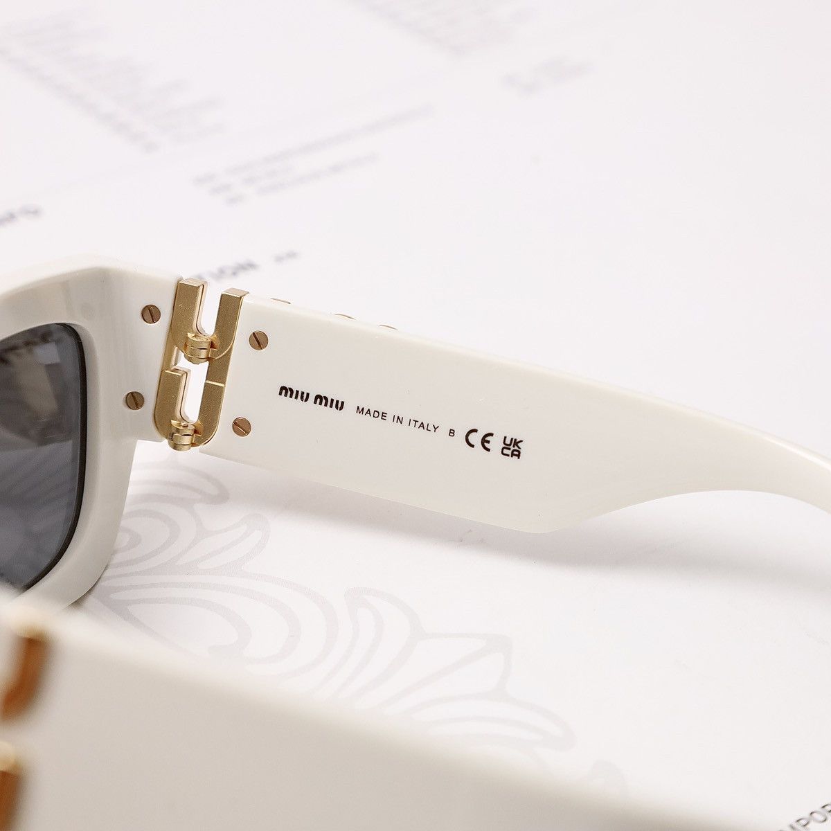 Miu Miu MIU MIU 0MU 09WS SUNGLASSES Size ONE SIZE - 5 Thumbnail