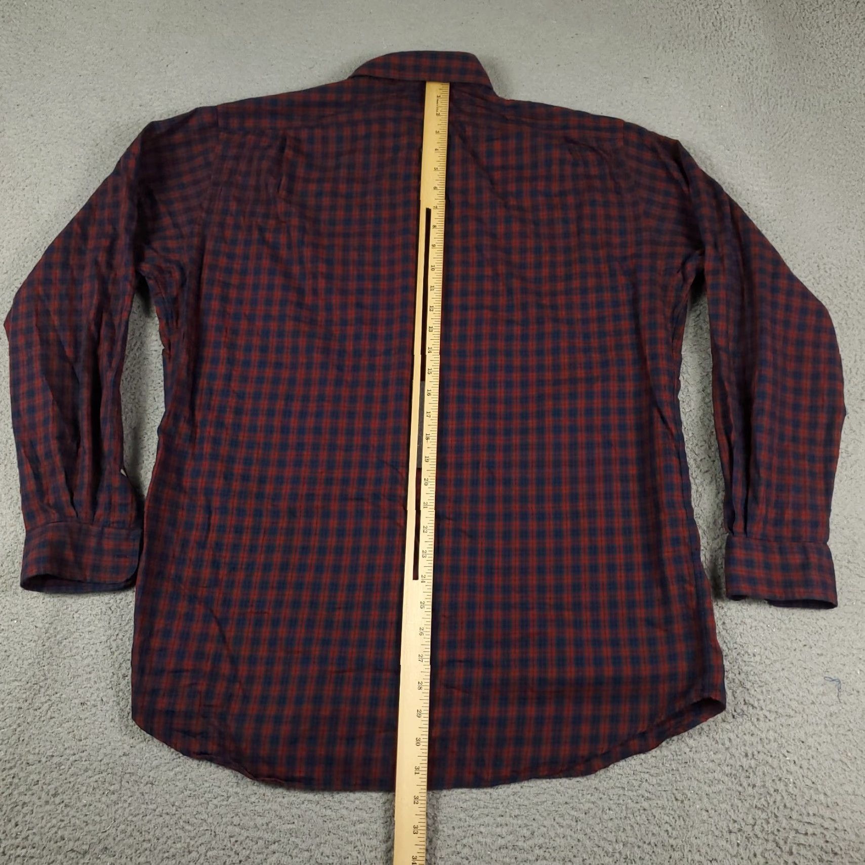 Ralph Lauren Ralph Lauren Button-Up Shirt Mens Medium Red Plaid Long Sleeve Casual Preppy Size US M / EU 48-50 / 2 - 3 Thumbnail