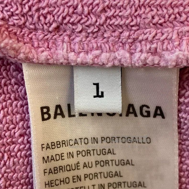 Balenciaga Balenciaga Letter Architecture Printed Hooded Raglan Long Size US S / EU 44-46 / 1 - 8 Thumbnail