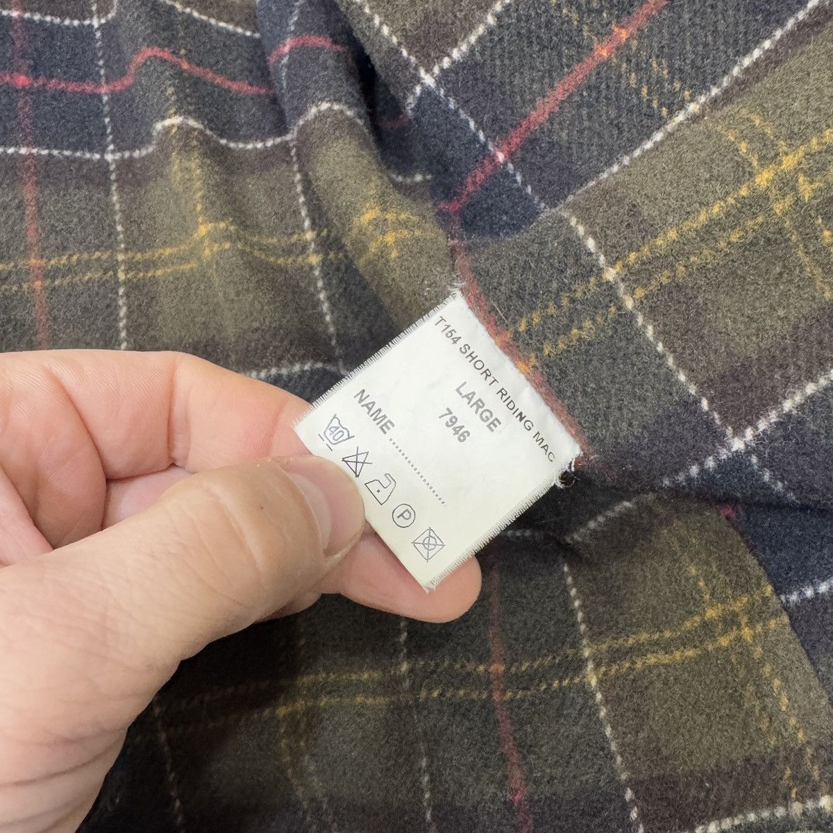 Barbour Barbour Short Riding Mac T154 Navy L size Size US L / EU 52-54 / 3 - 14 Thumbnail