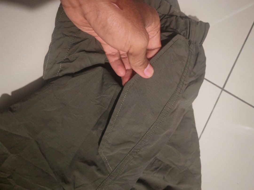 GU GU Japan Nylon Utility Pants Olive Green Size US 32 / EU 48 - 5 Thumbnail