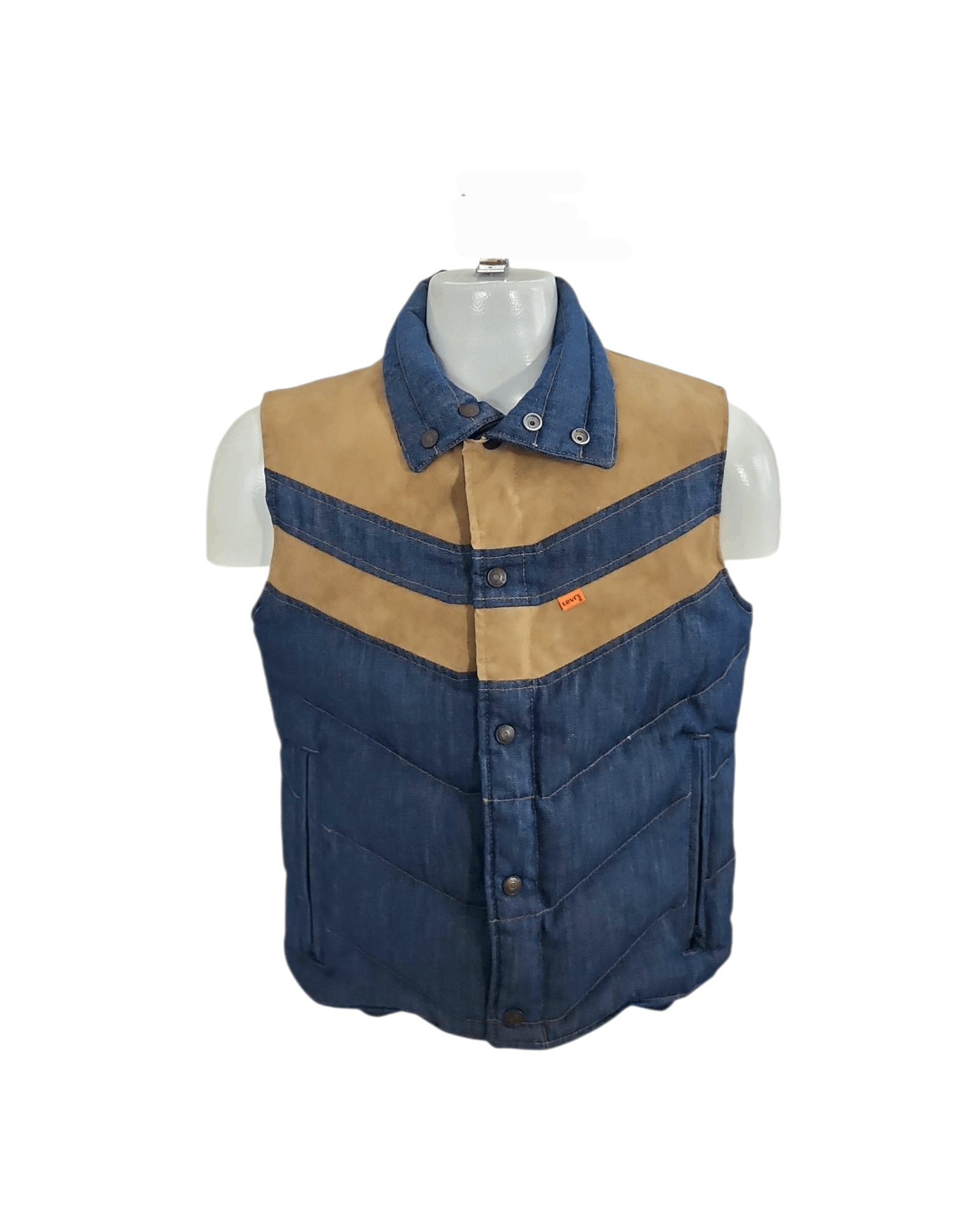 Levi's Levi's Ski True 70s Vintage Vest Chevron Goose Orange Tab Size US S / EU 44-46 / 1 - 1 Thumbnail