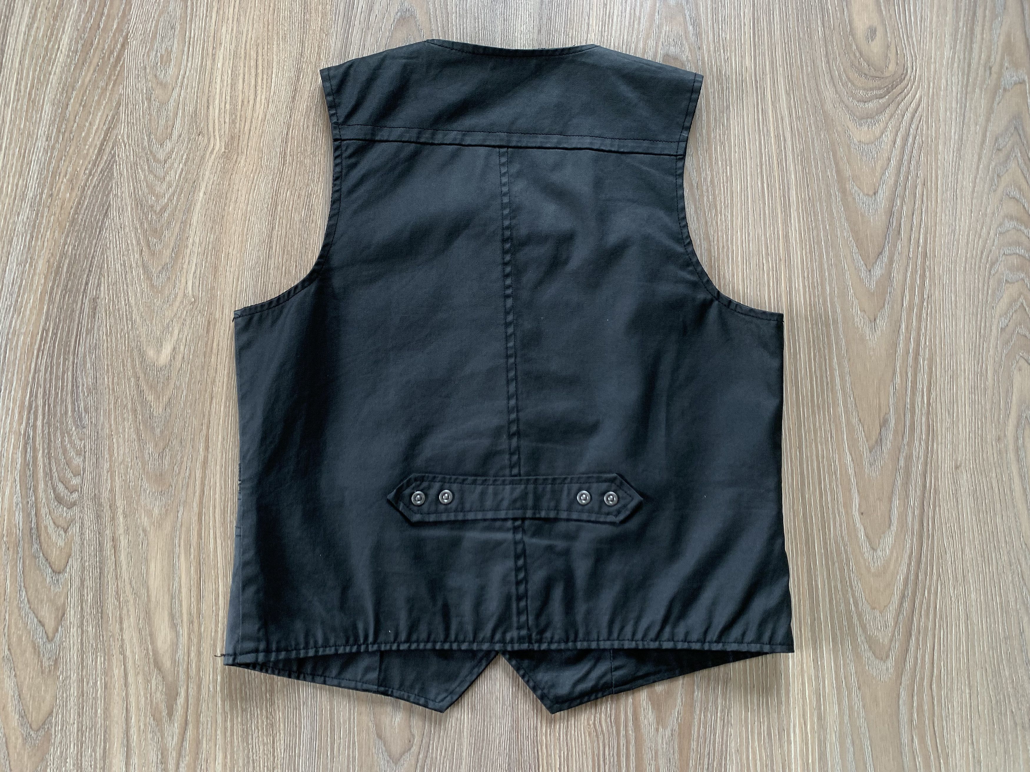 Designer Tom Tomson Black Wax Vest Size US S / EU 44-46 / 1 - 3 Thumbnail