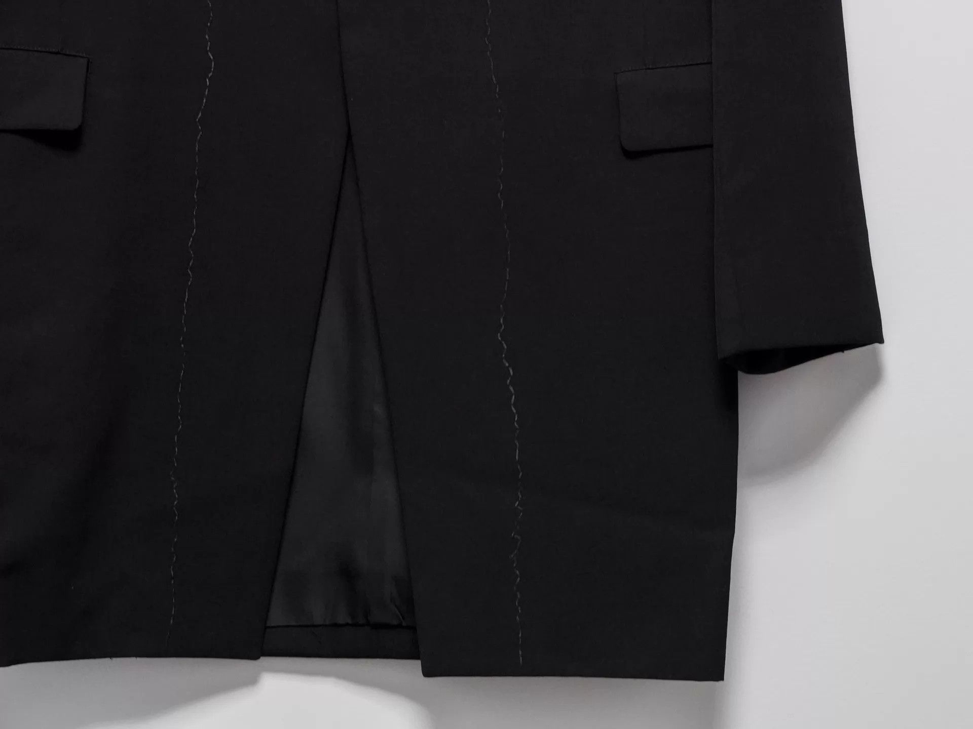 Yohji Yamamoto Yohji Yamamoto 1994AW Invisible Embroidered Dress Jkt S Size US S / EU 44-46 / 1 - 6 Thumbnail