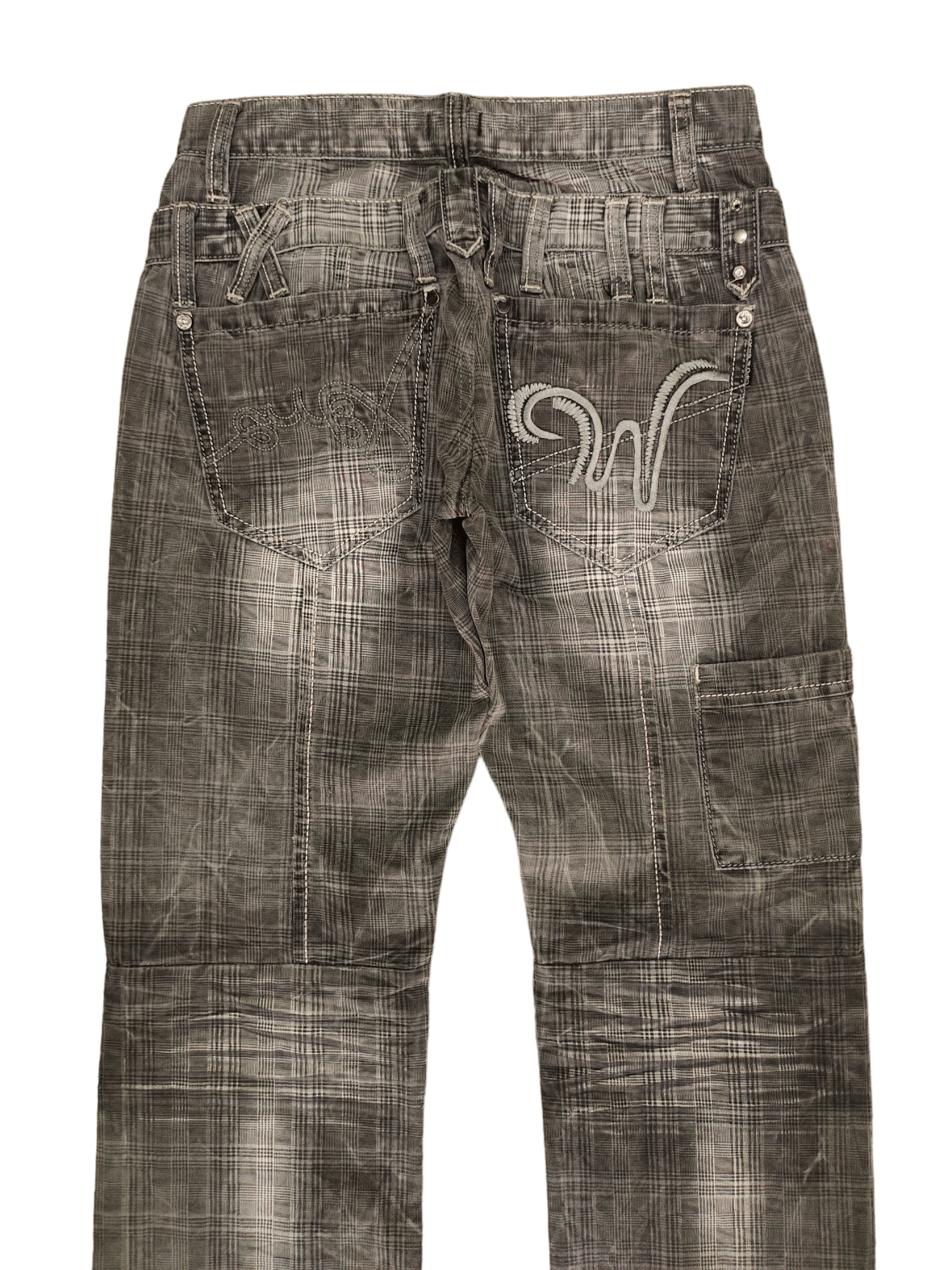 If Six Was Nine Cipo & Maxx Double Waist Cut & Sew Jeans Doublet Styles Size US 32 / EU 48 - 8 Thumbnail