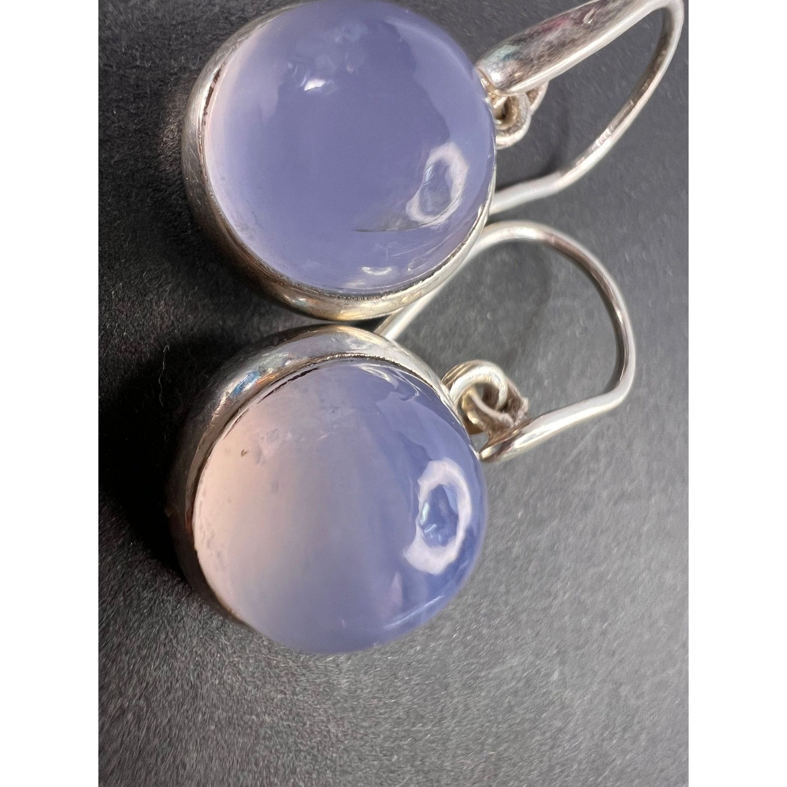 Other NEW blue chalcedony sterling silver earrings 5.08 grams Size ONE SIZE - 9 Thumbnail