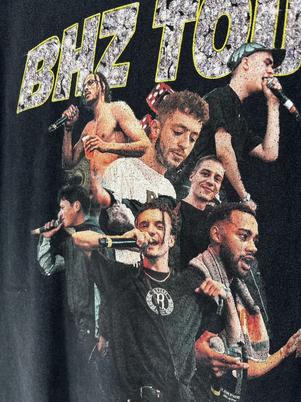 Band Tees × Rap Tees Vintage Tshirt Y2K Bananahaze "BHZ" Tour 2019 Size US L / EU 52-54 / 3 - 7 Thumbnail