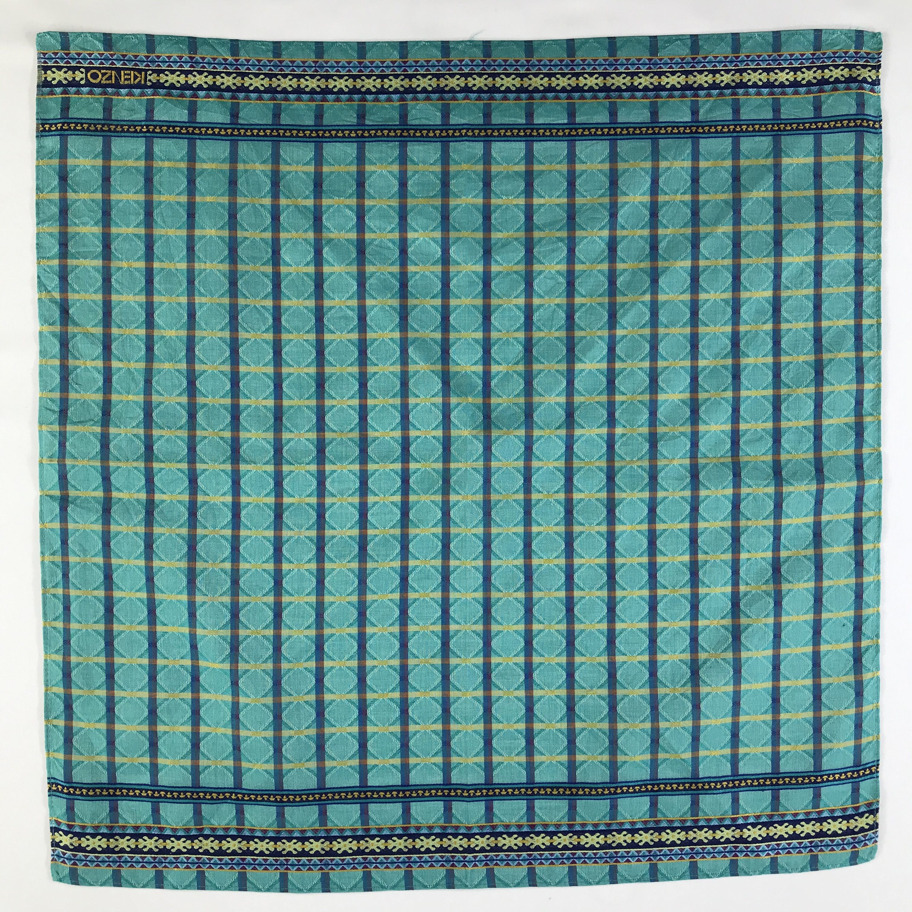 Kenzo × Vintage Kenzo Bandana / Handkerchief / Neckerchief - S485 Size ONE SIZE - 1 Thumbnail