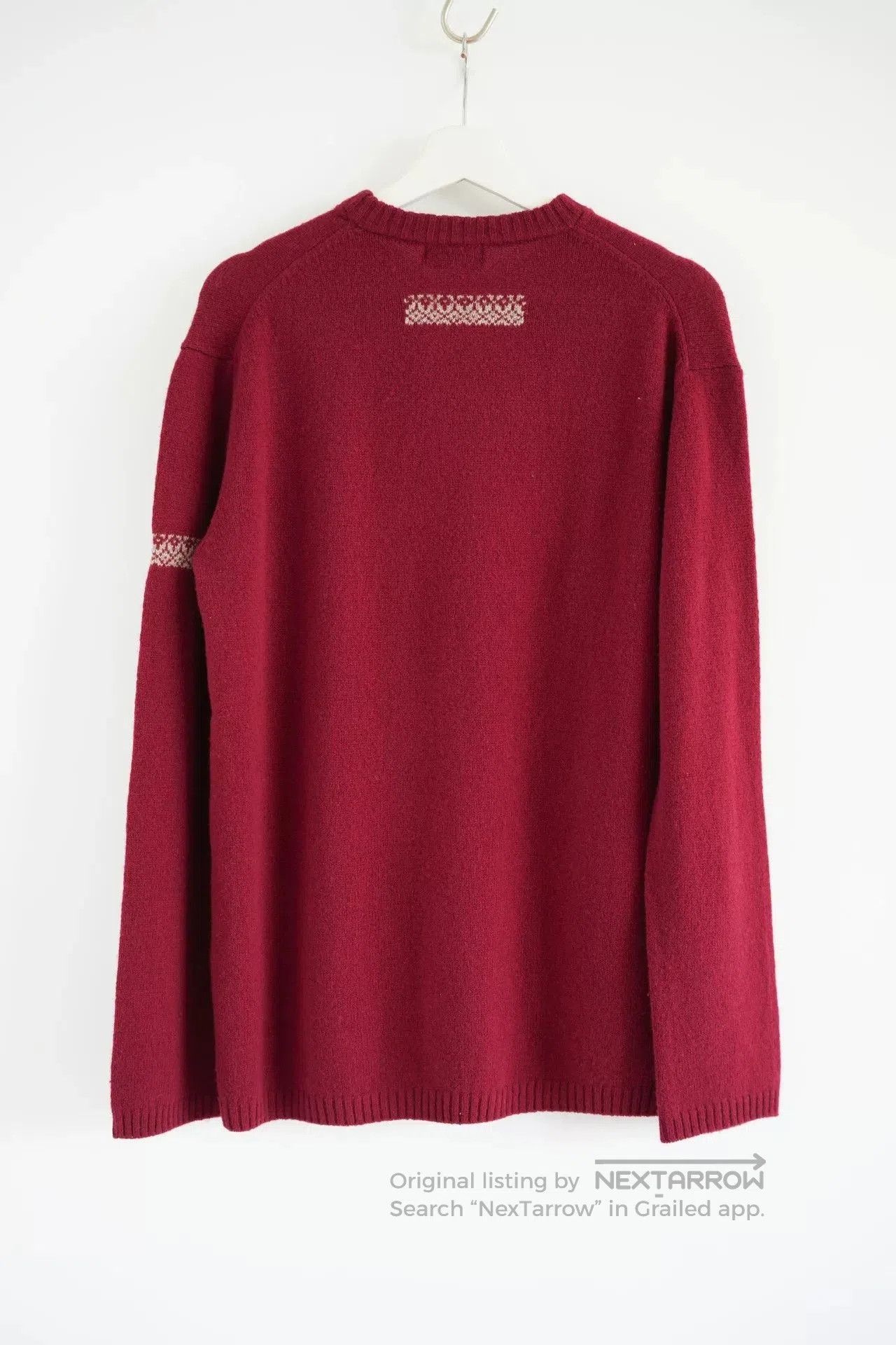 Yohji Yamamoto yohji yamamoto burgundy ethnic style sweater. Size US M / EU 48-50 / 2 - 2 Thumbnail