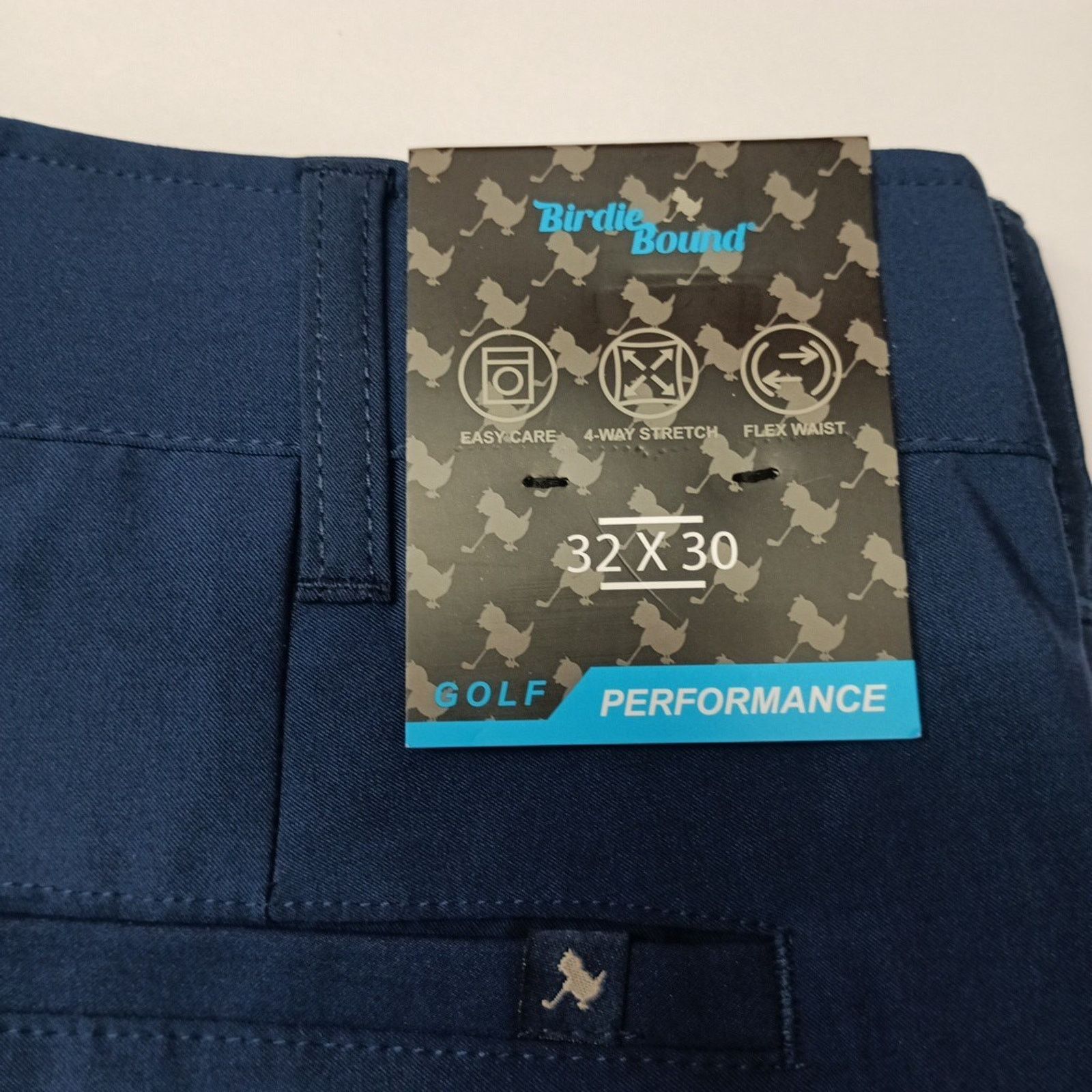 Other Birdie Bound Golf Pants Men's Size 32x30 Blue Flex Straight Size US 32 / EU 48 - 2 Thumbnail