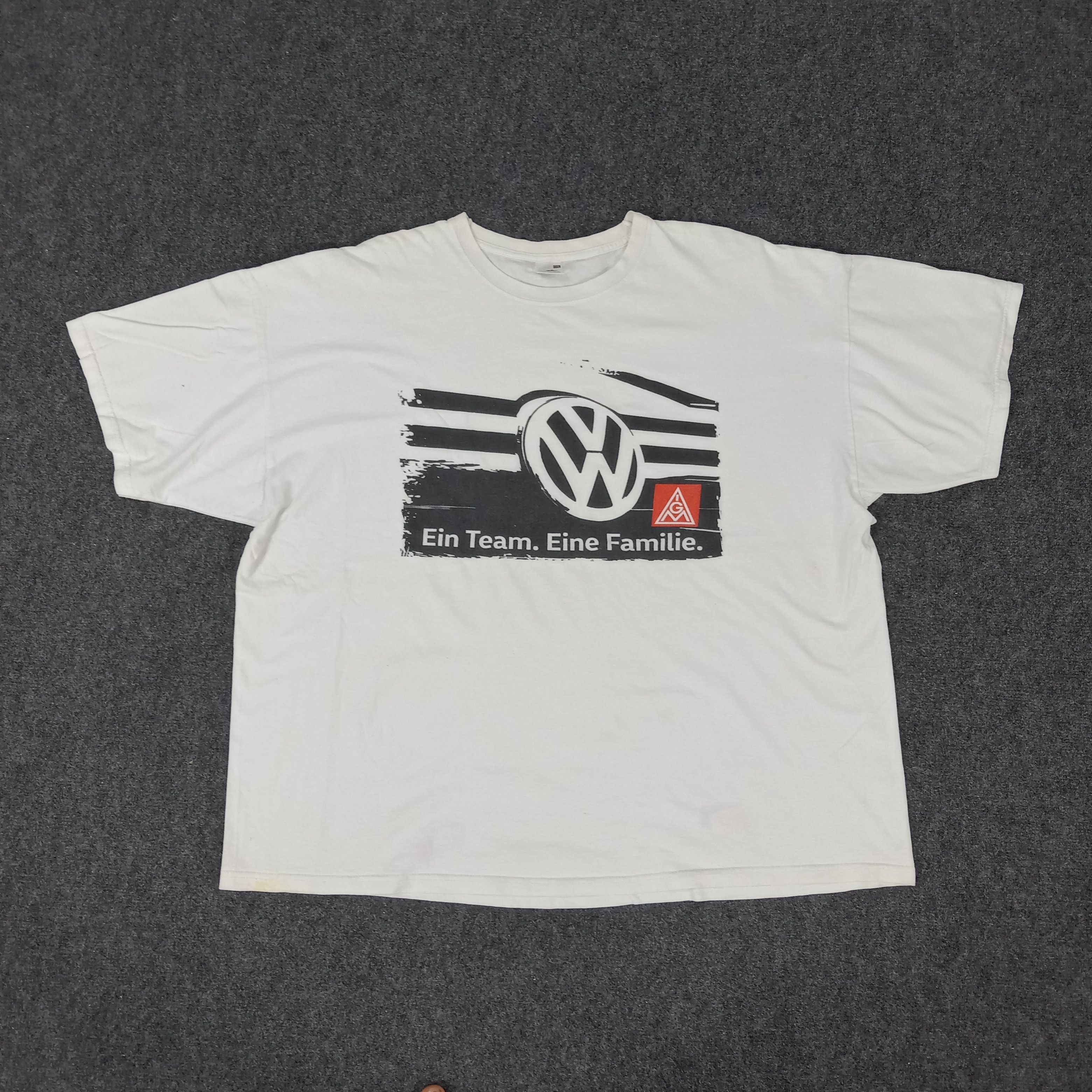 Vintage Volkswagen Ein Team Germany Racing Automotive Baggy Tshirt Size US XXL / EU 58 / 5 - 1 Thumbnail