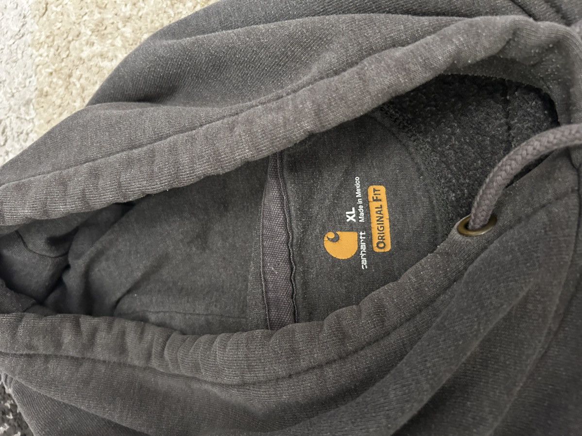 Carhartt × Vintage VINTAGE CARHARTT BOXY HEAVY COTTON HOODIE Size US XL / EU 56 / 4 - 3 Thumbnail