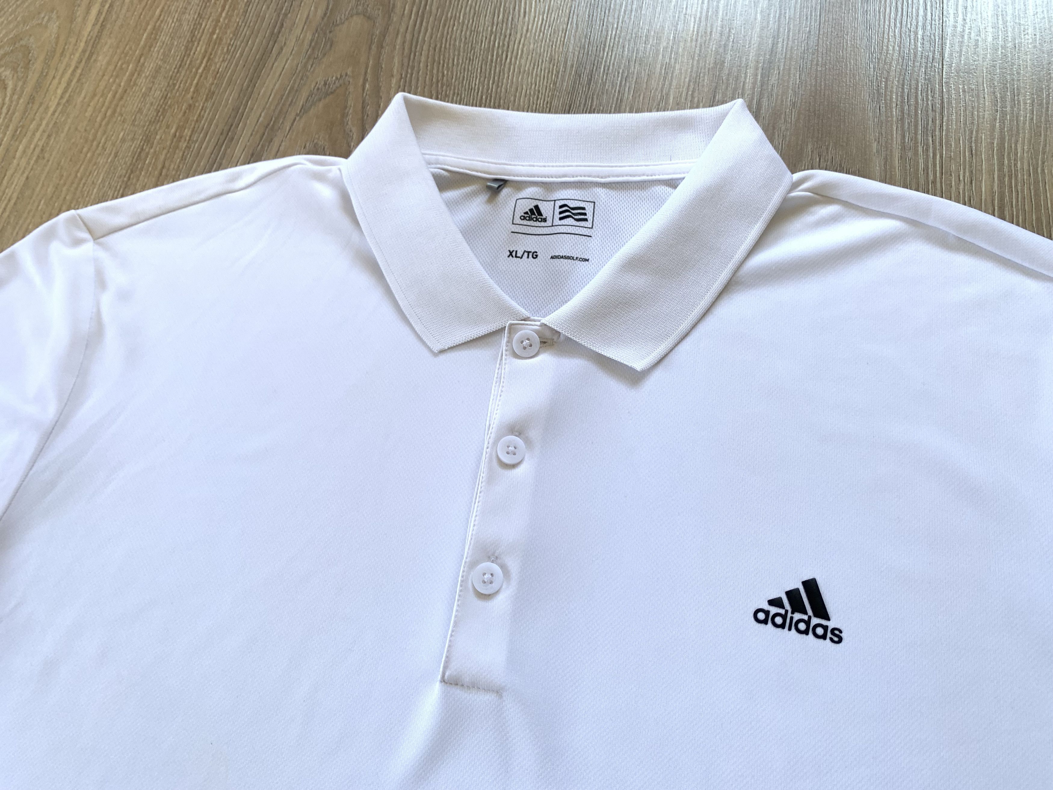Adidas Adidas Golf Mens White Training Polo Size US XL / EU 56 / 4 - 4 Thumbnail