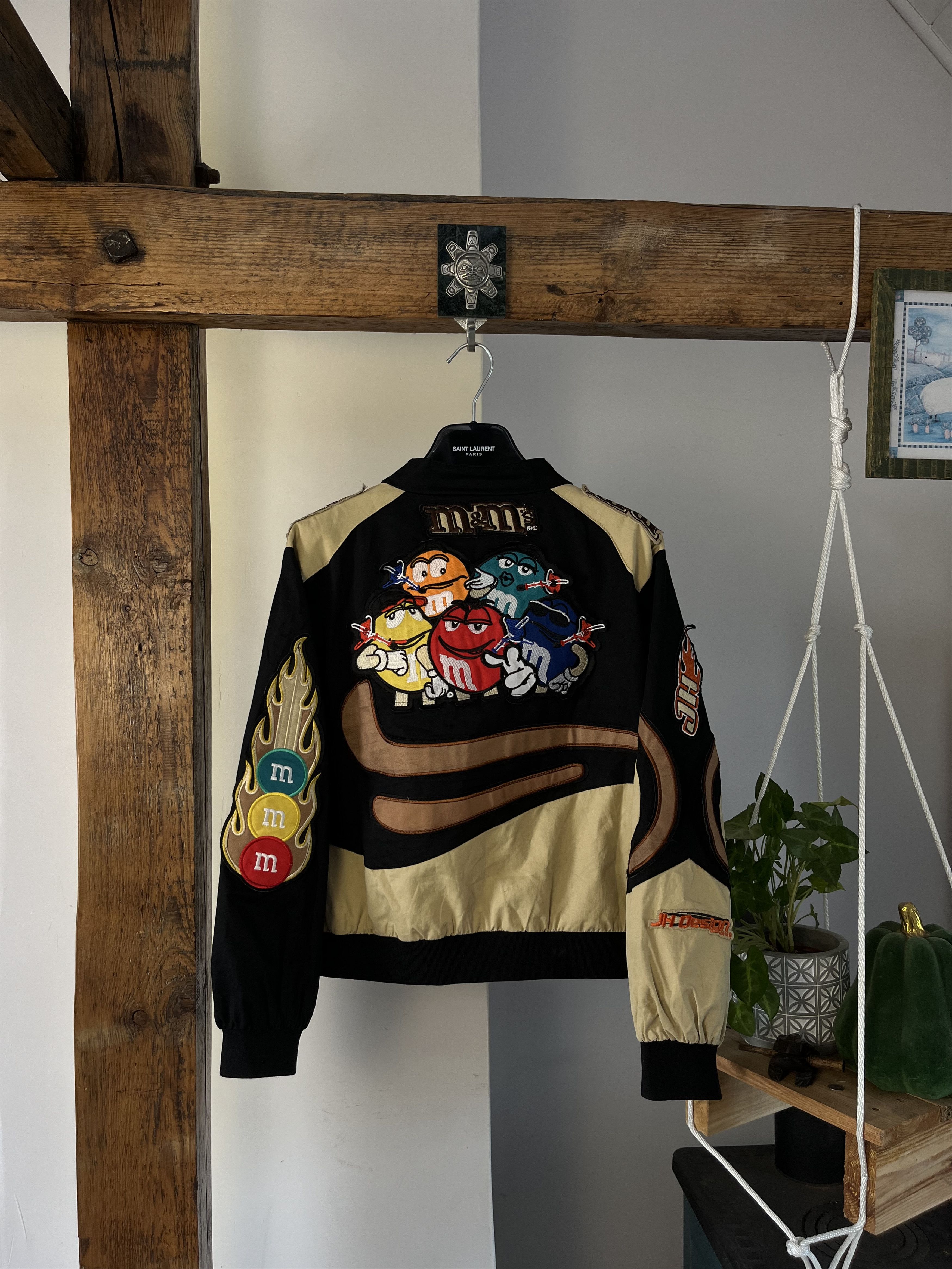 Polo Ralph Lauren RARE 90s NASCAR M&Ms Racing Jacket | Grailed