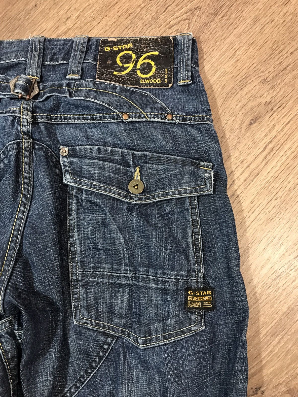 G-Star Vintage G Star Raw Distressed denim pants Jeans Size US 32 / EU 48 - 13 Thumbnail