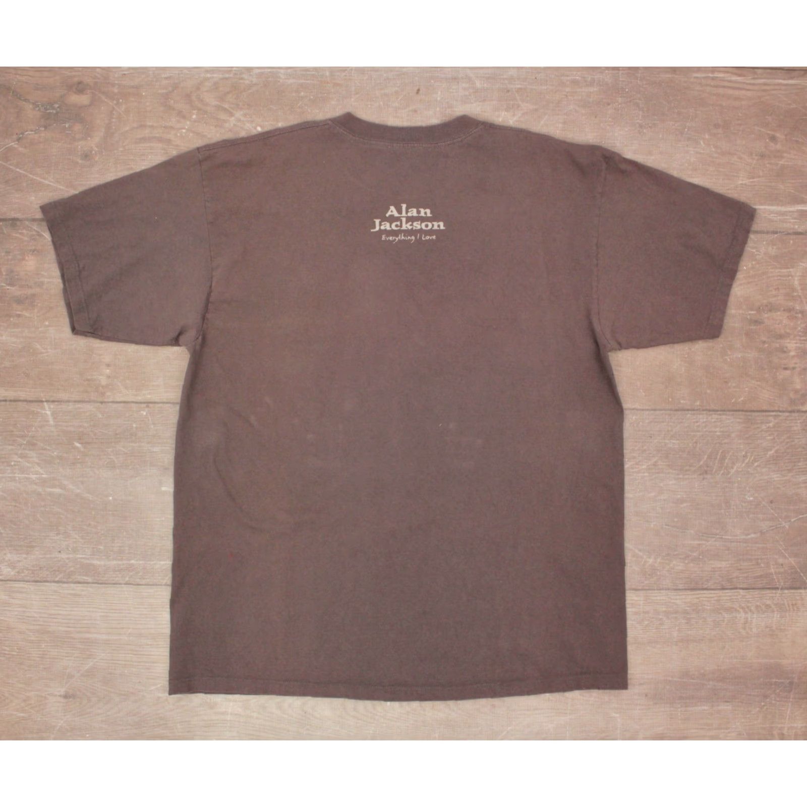 Vintage VINTAGE Men’s VTG 1990s Alan Jackson TShirt '96 Sz XL 90s Country Band T-shirt Cronies Grey Cotton Graphic Tee Mens XL 1990s Alan Jackson T-Shirt Size US XL / EU 56 / 4 - 5 Thumbnail