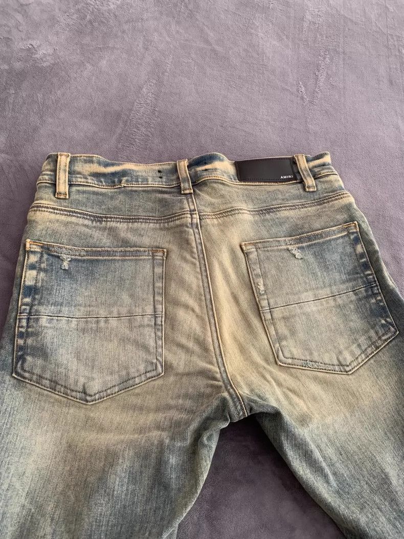 Amiri Amiri Washed to destroy jeans 2502-Nextarrow Size US 31 - 3 Thumbnail