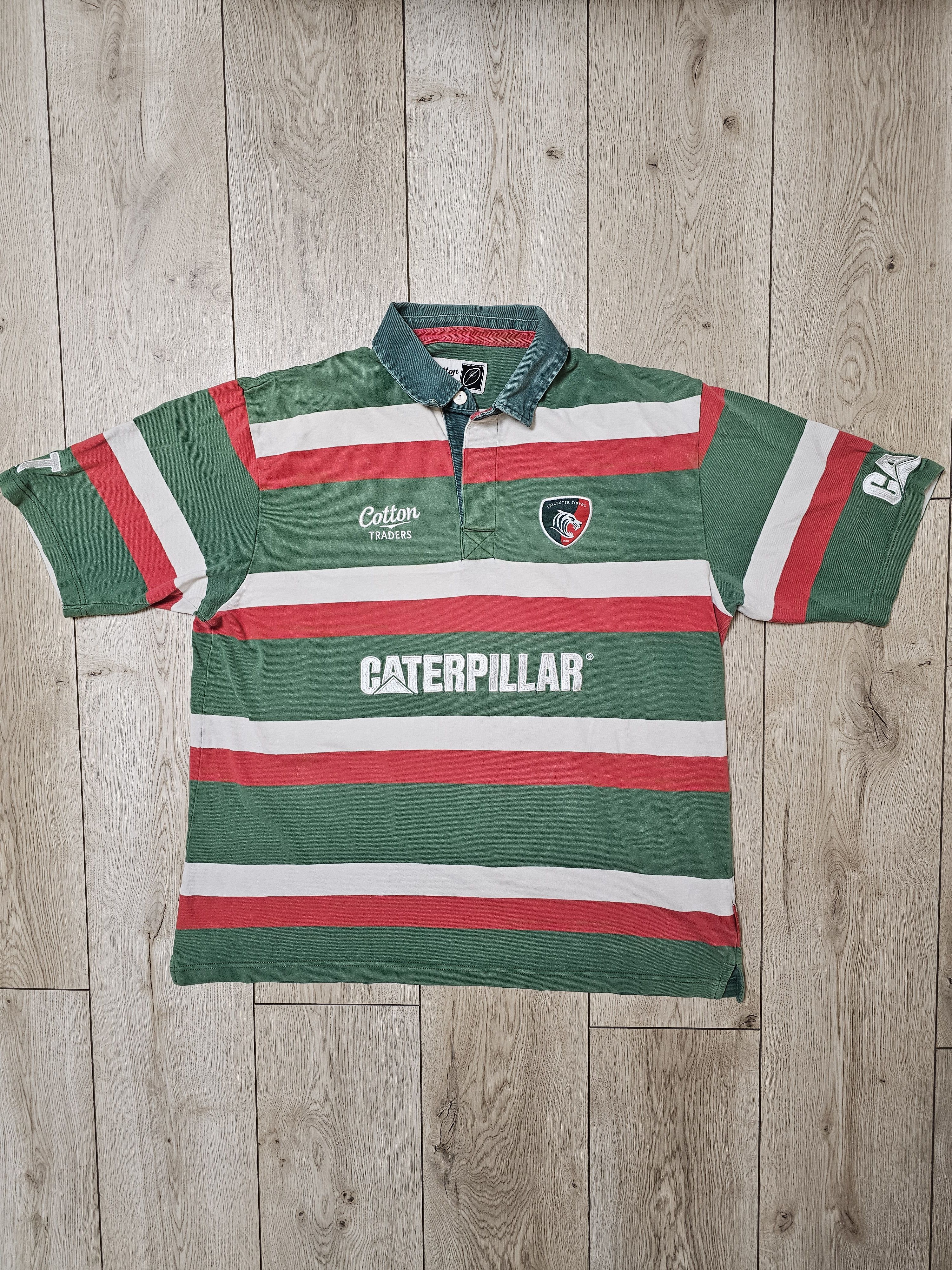 Cotton Traders LEICESTER TIGERS 2006 RUGBY JERSEY VINTAGE ENGLAND RUGBY Size US XL / EU 56 / 4 - 1 Thumbnail