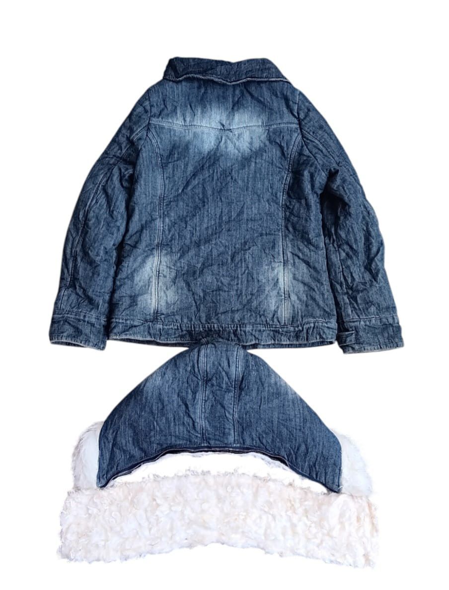 Hysteric Glamour Backs japan fur hoodie denim jacket Size US M / EU 48-50 / 2 - 8 Thumbnail