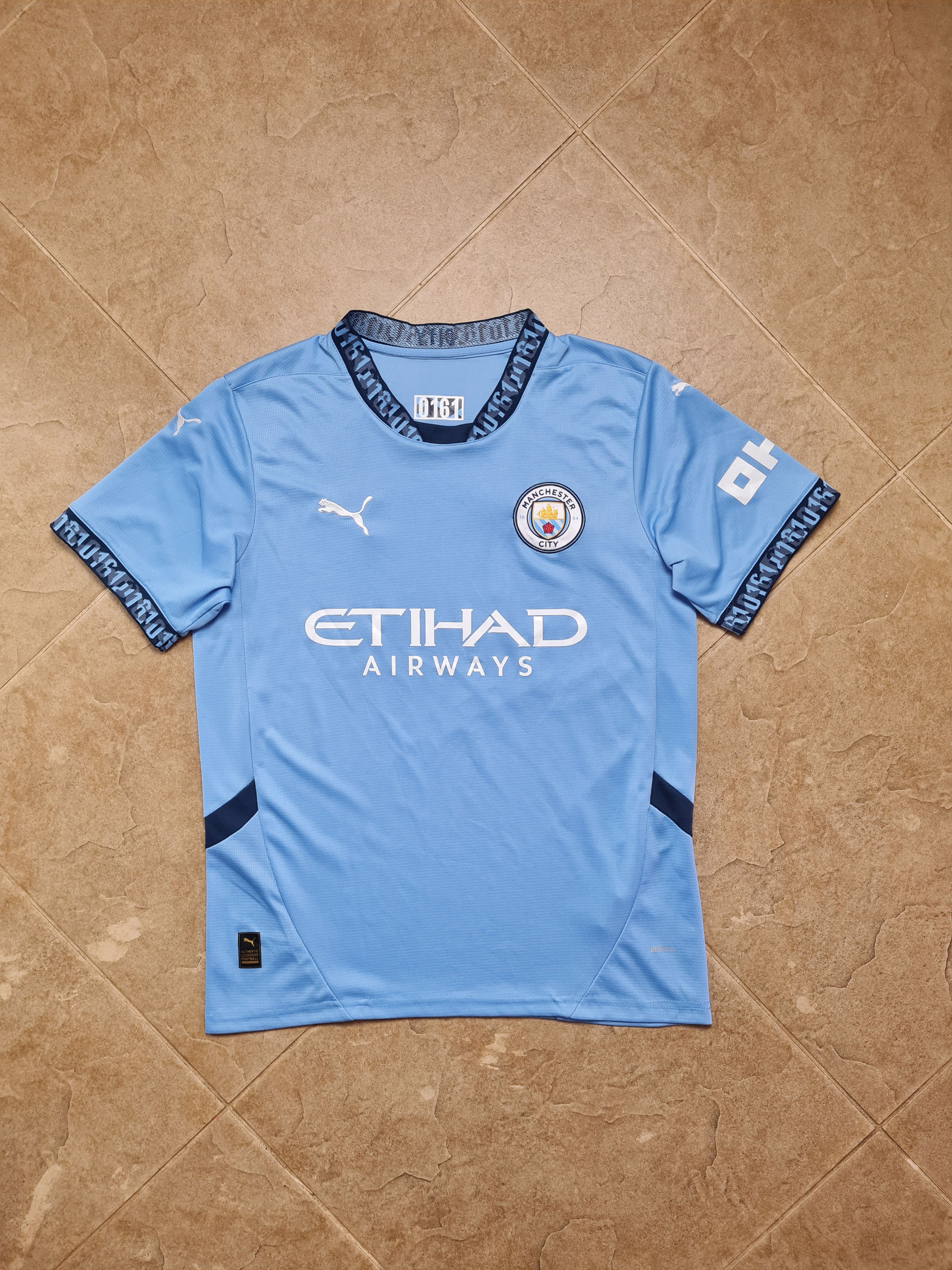 Puma Puma Manchester City 2024/25 Home Jersey Men's Soccer Shirt Size US S / EU 44-46 / 1 - 1 Thumbnail