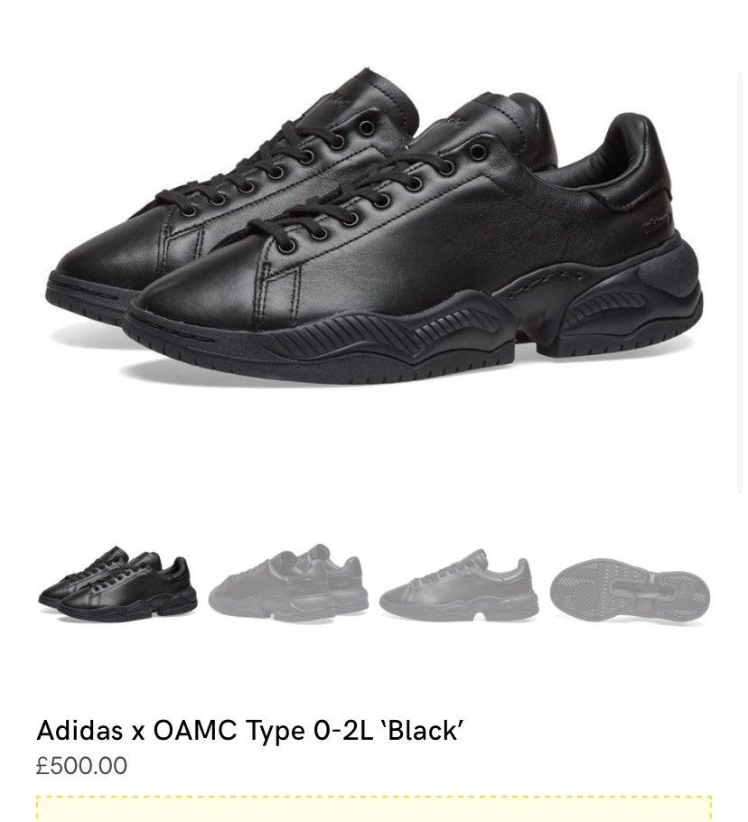 Adidas Luxury Oamc OAMC Type O 2L Grailed