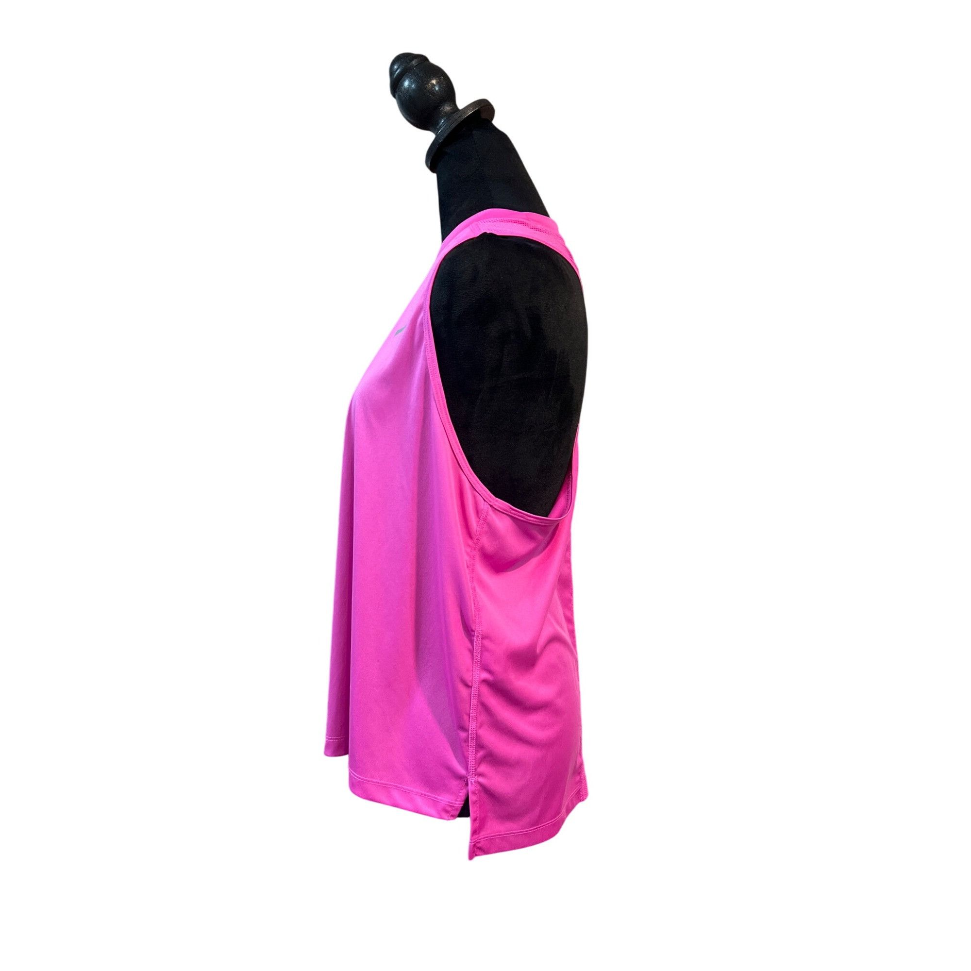 Nike Nike Womens Pink Dri-Fit Running Tank Top XL Athletic Sleeve Size XL / US 12-14 / IT 48-50 - 2 Thumbnail