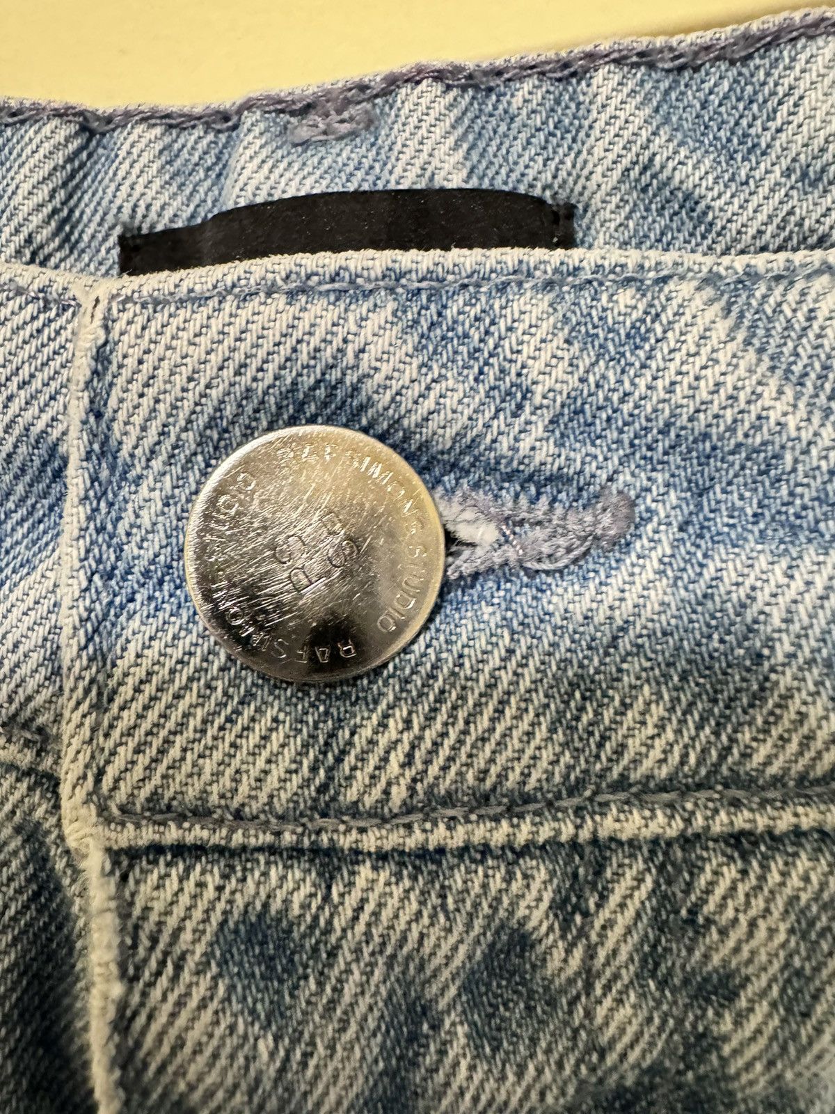 Raf Simons × Raf by Raf Simons RAF SIMONS Blue Turn Up Jeans Size US 34 / EU 50 - 6 Thumbnail