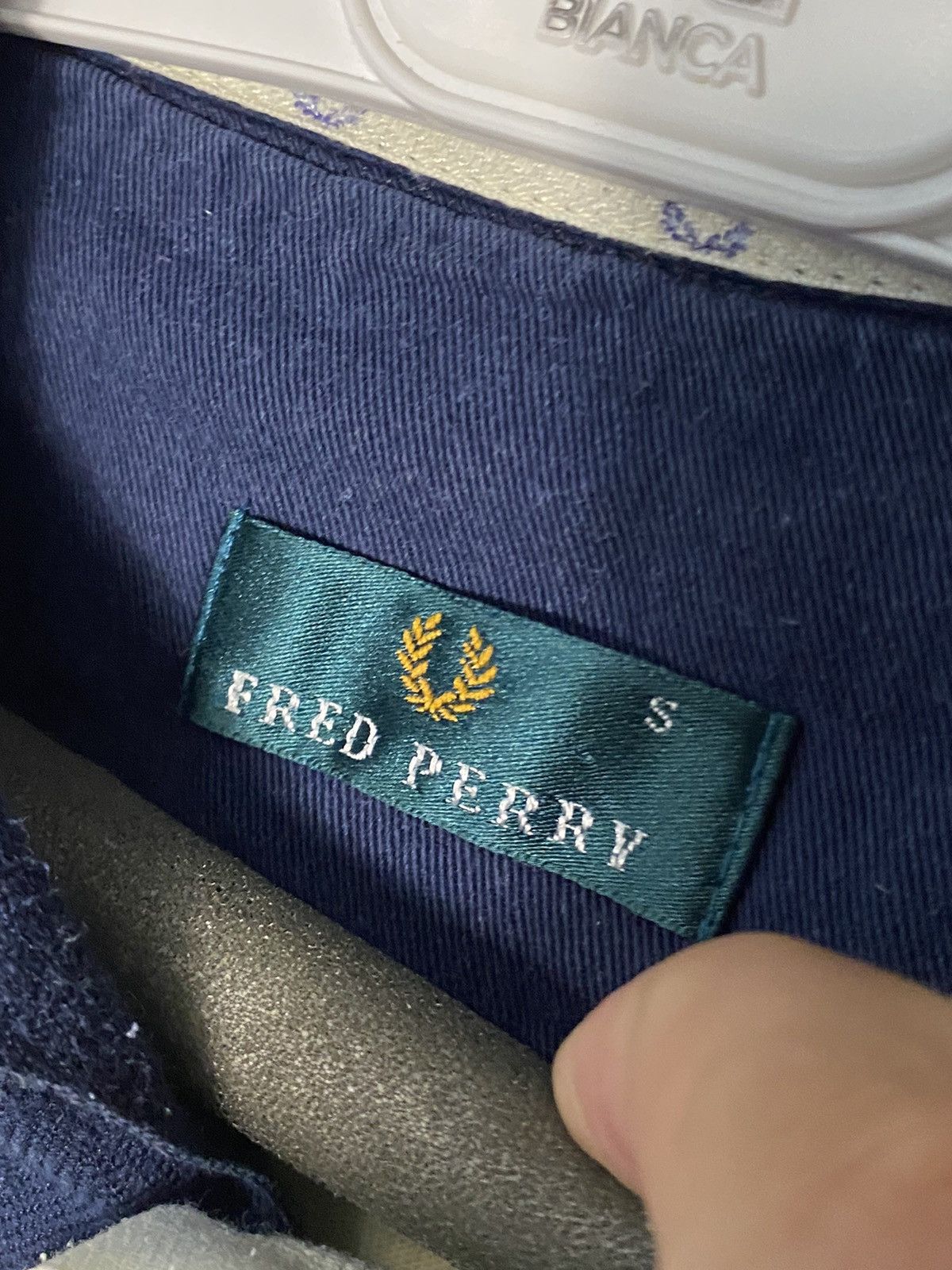 Fred Perry × Polo Ralph Lauren × Vintage Very Rare Vintage Fred Perry Rugby Jersey Polo Drill Size US S / EU 44-46 / 1 - 5 Thumbnail