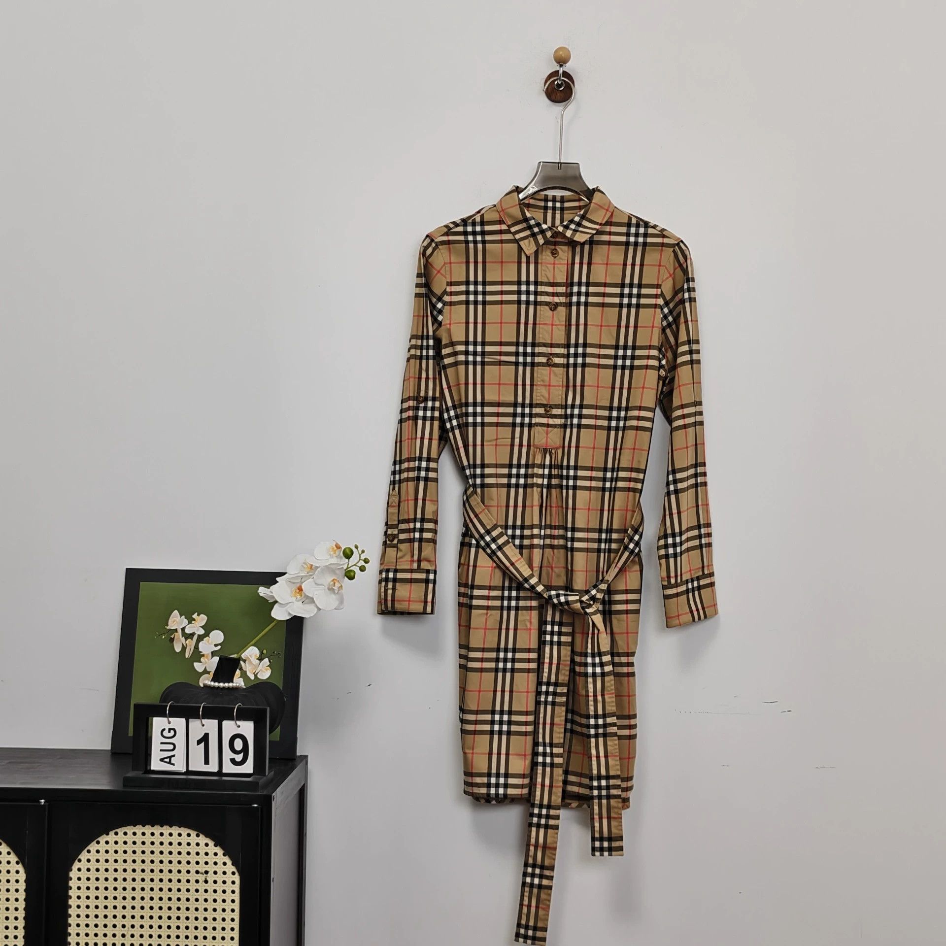 Burberry Burberry Classic Check Dress UK10 99 New 1280 Size M / US 6-8 / IT 42-44 - 1 Thumbnail