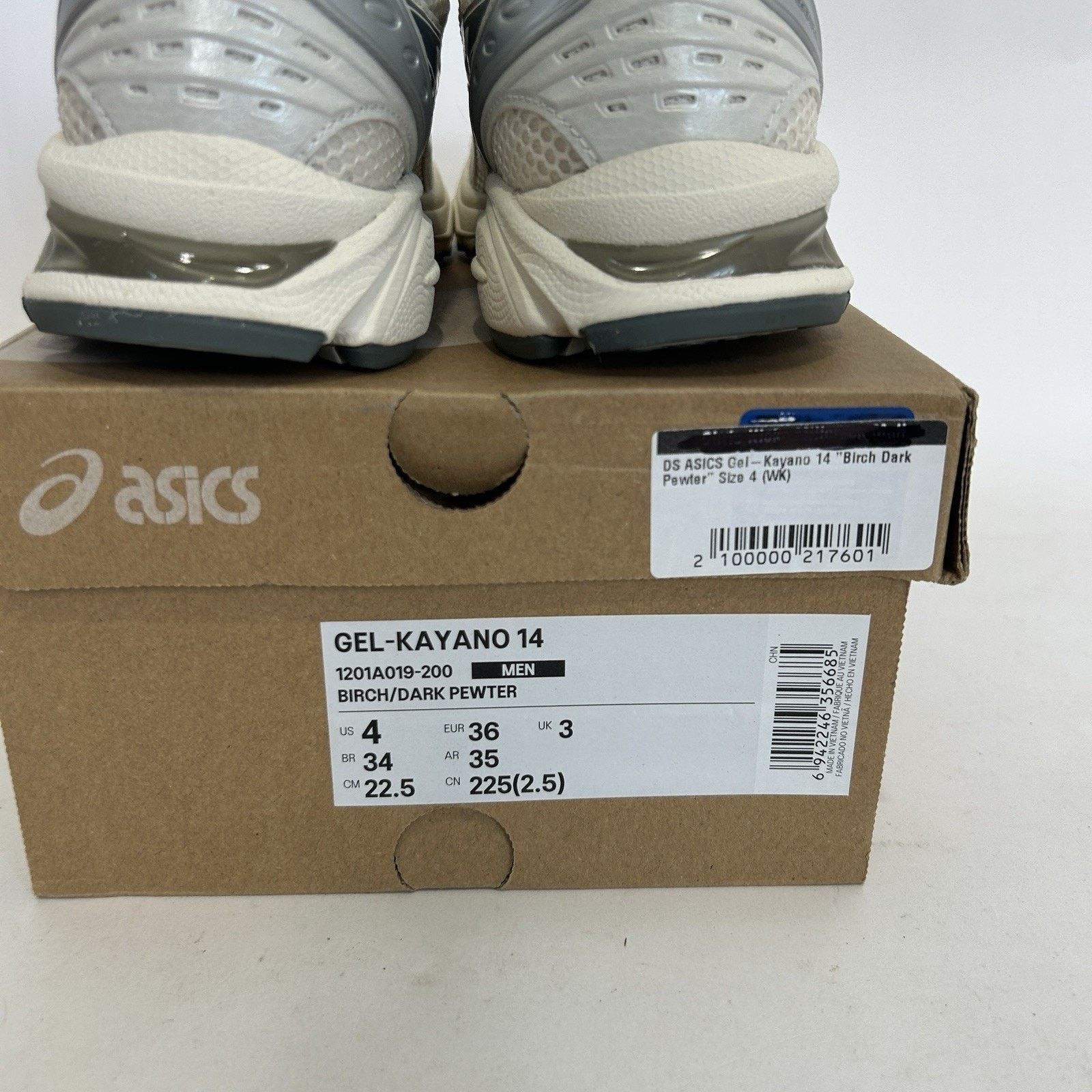 Asics ASICS Gel-Kayano 14 “Birch Dark Pewter” 1201A019-200 Size US 5.5 / IT 35.5 - 5 Thumbnail