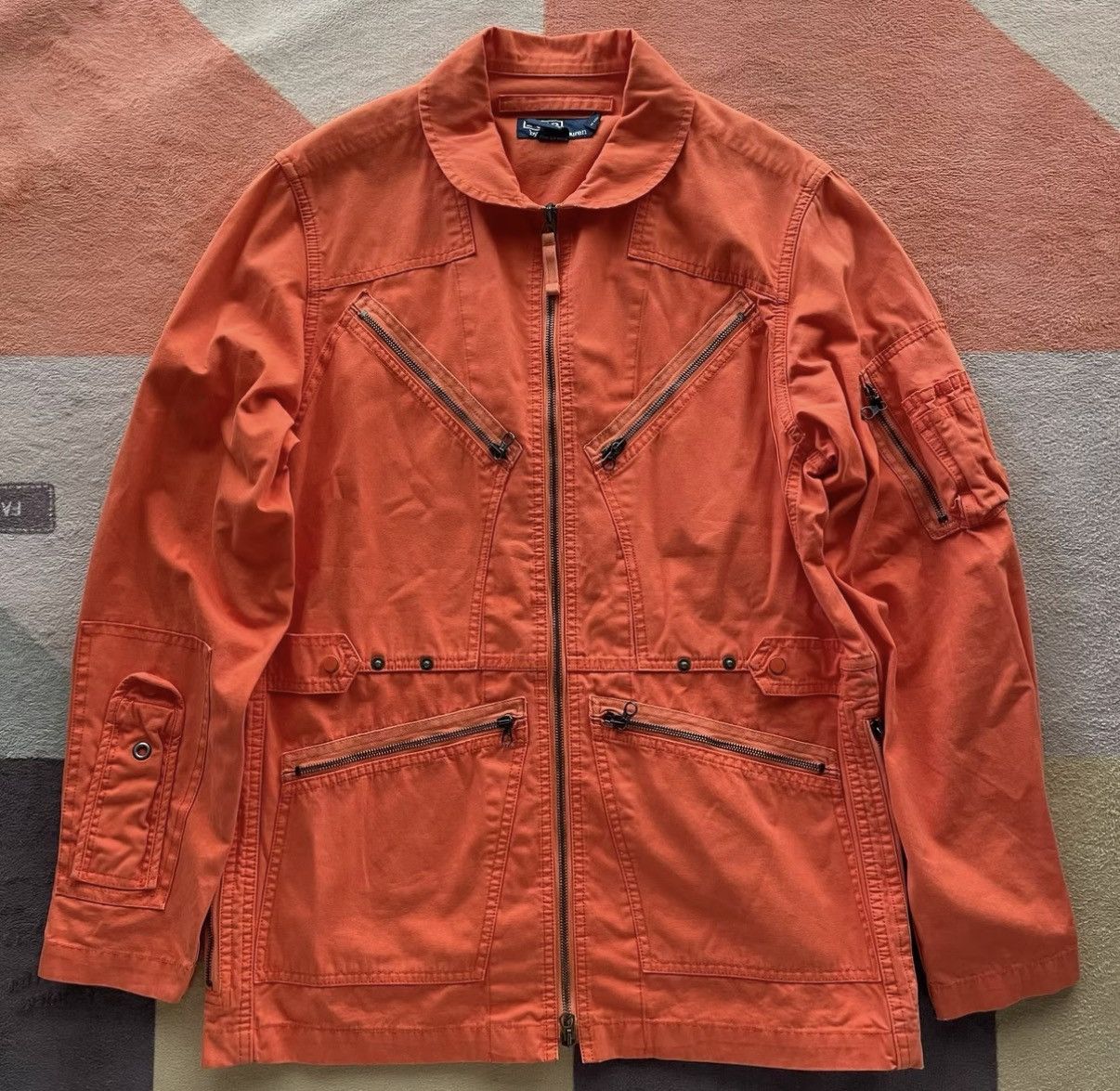 Polo Ralph Lauren Ralph Lauren Polo Orange Air Force Bomber Jacket K22 Size US S / EU 44-46 / 1 - 1 Thumbnail