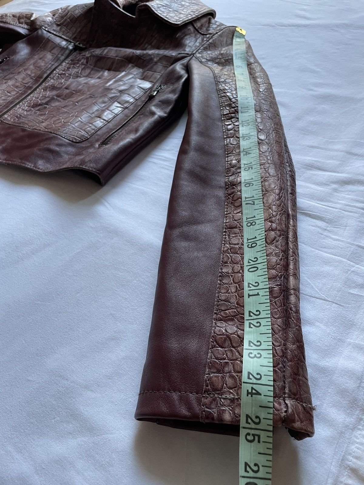 Designer × Diesel Vintage y2k women lather cropped jacket DIESEL Size XS / US 0-2 / IT 36-38 - 21 Thumbnail