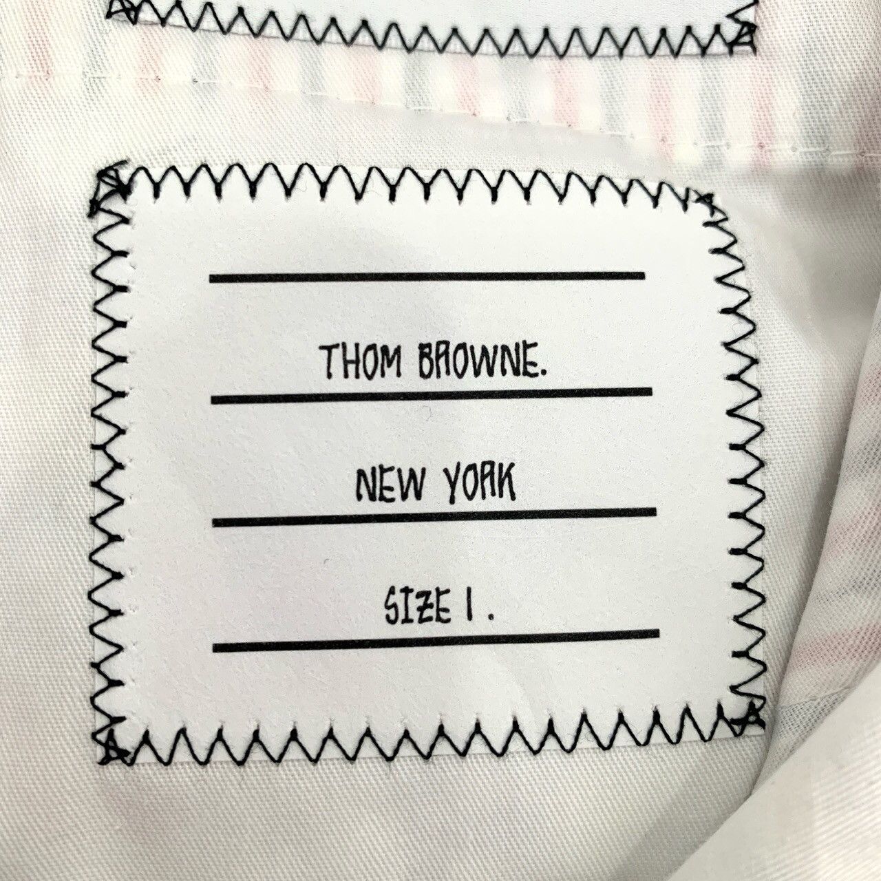 Thom Browne Thom Browne Shark Embroidery Seersucker Striped Shorts Size US 36 / EU 52 - 6 Thumbnail