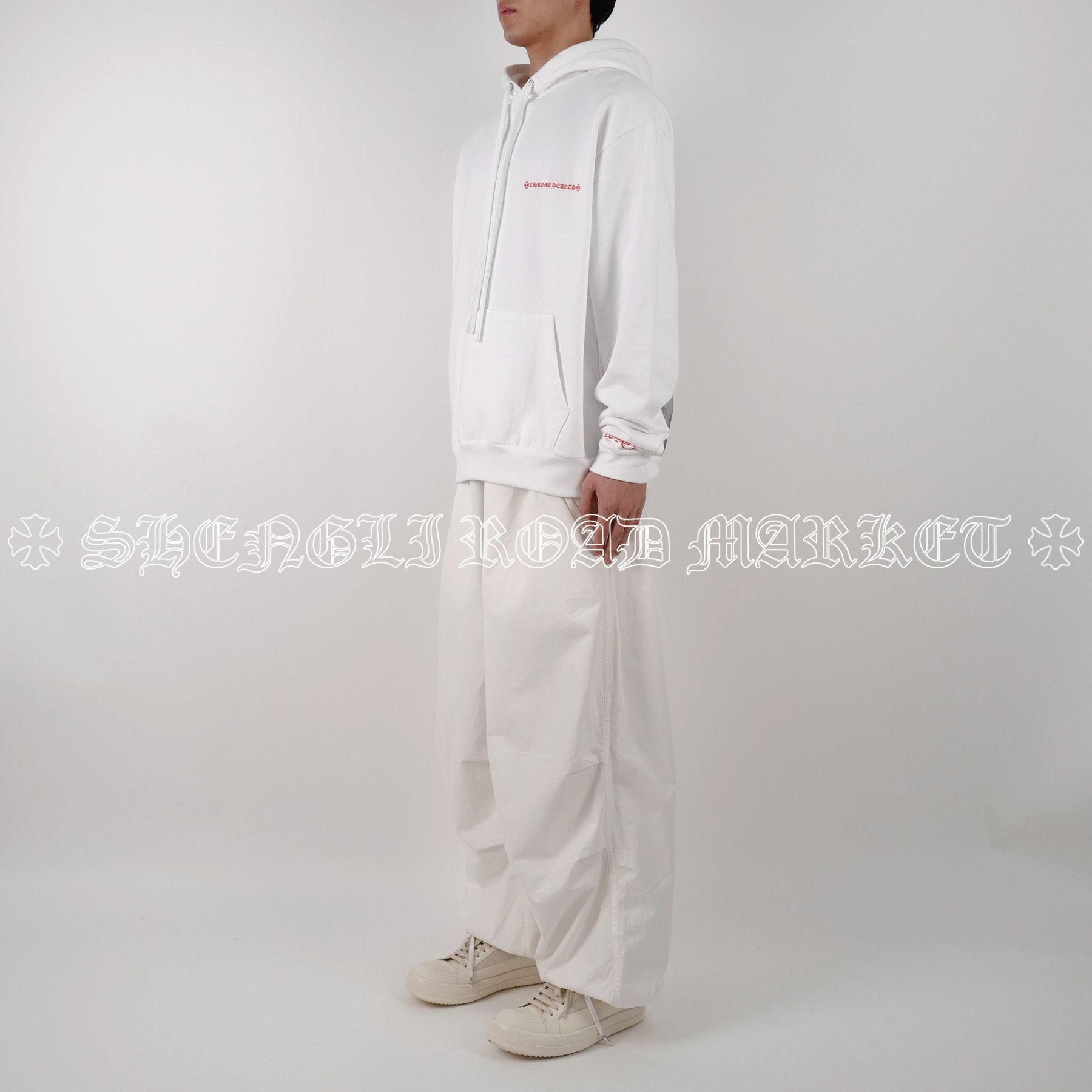 Chrome Hearts Chrome Hearts LLS “Love You” Portrait Red Letter Hoodie Size S / US 4 / IT 40 - 19 Thumbnail