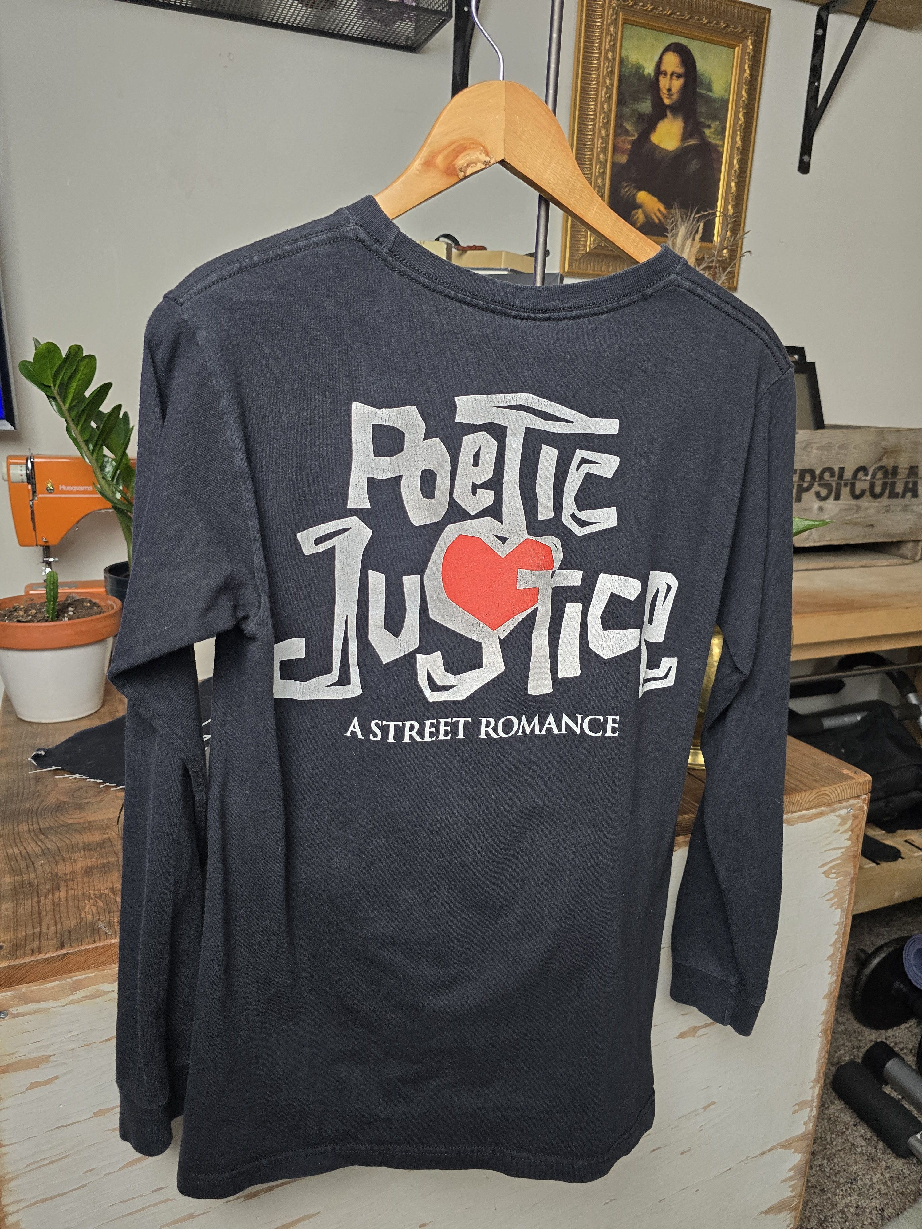 Vintage Poetic Justice Longlseeve Tee Size US S / EU 44-46 / 1 - 4 Thumbnail