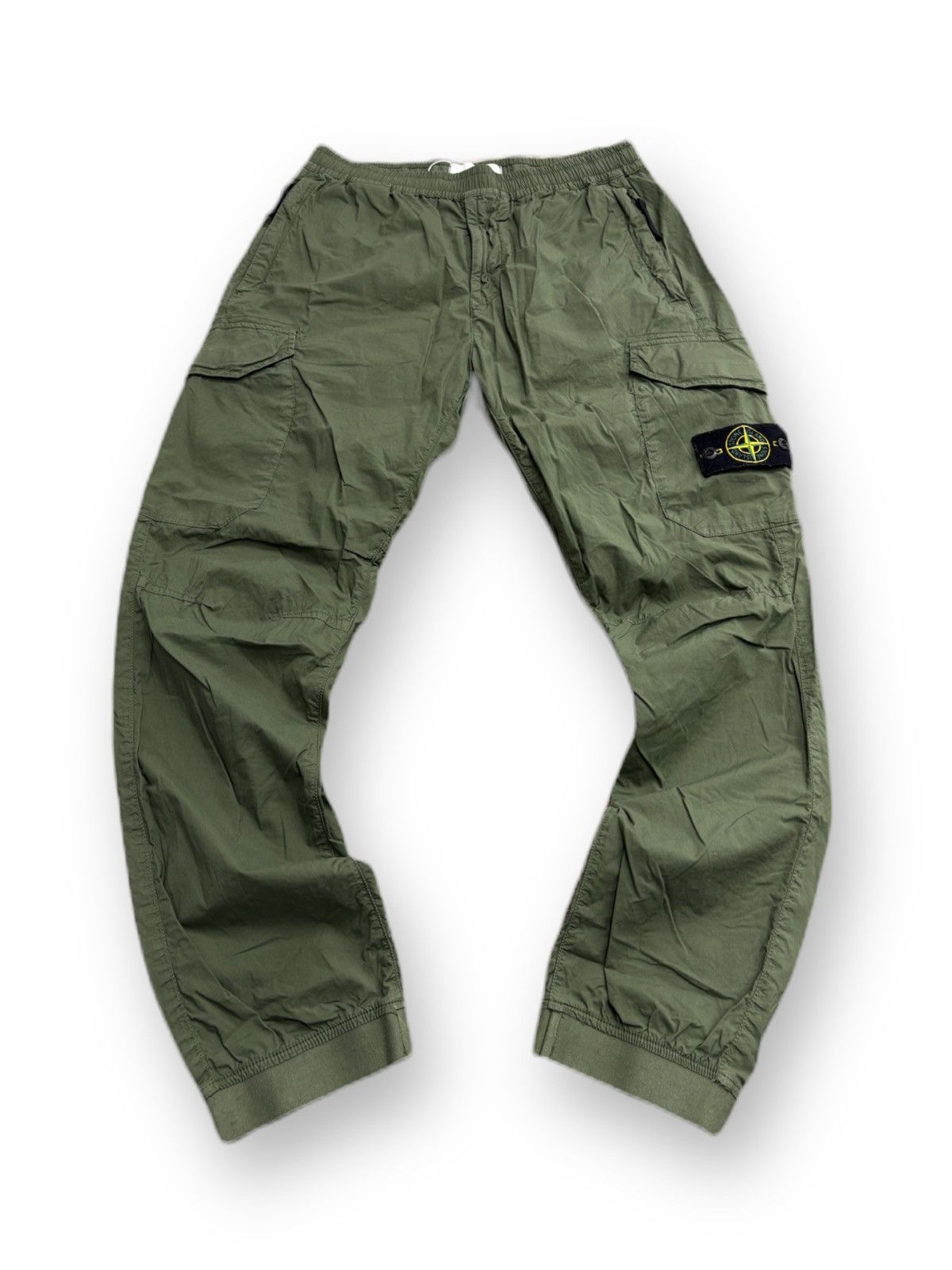 Stone Island Stone Island 2020 green cargo pants Size 30 Size US 30 / EU 46 - 1 Thumbnail