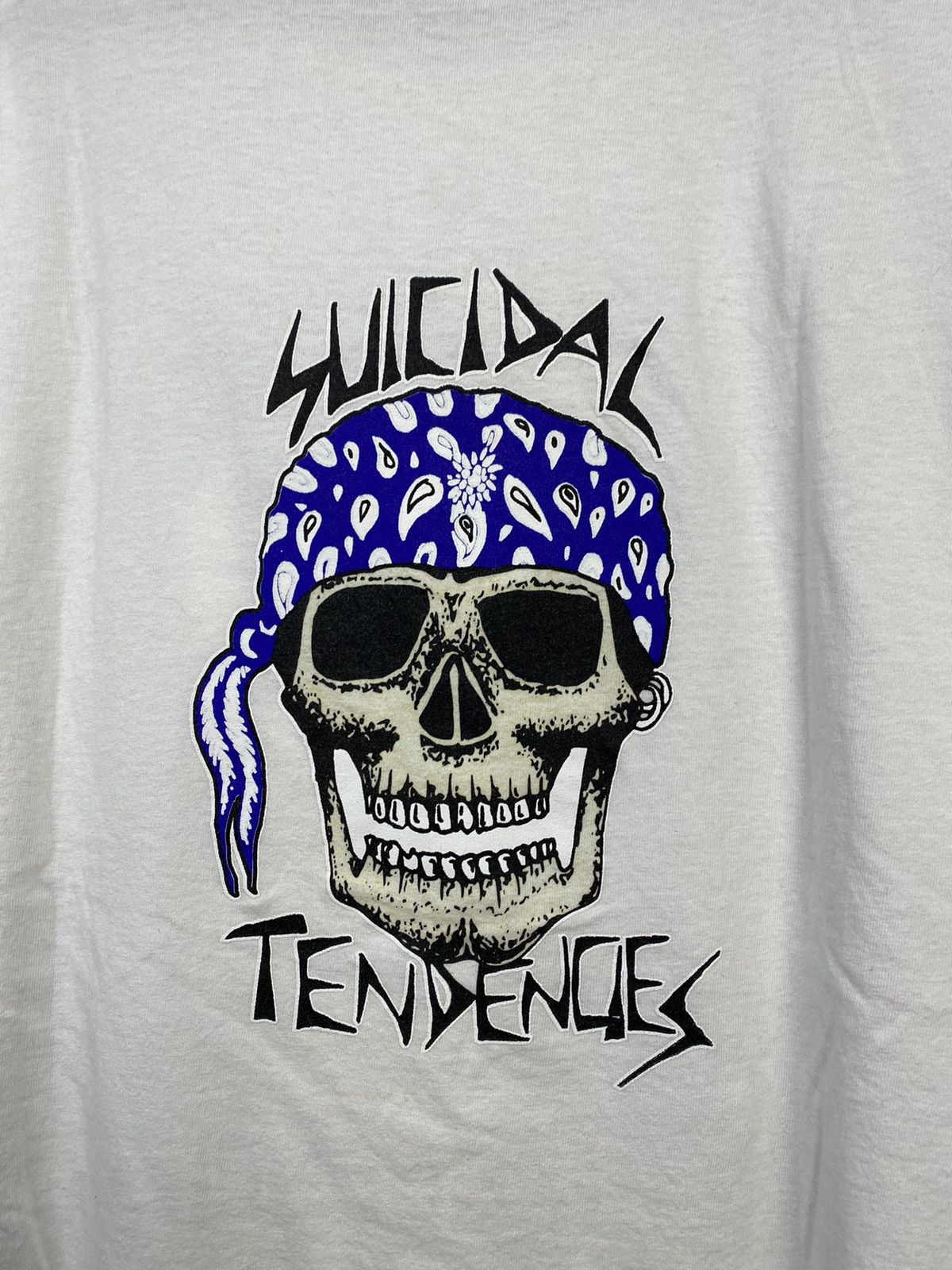 Band Tees × Vintage Vintage Suicidal Tendencies Band Tee rare Size US L / EU 52-54 / 3 - 3 Thumbnail